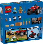 LEGO set 60461-1 Red Farm Tractor with Trailer & Sheep - Image 8
