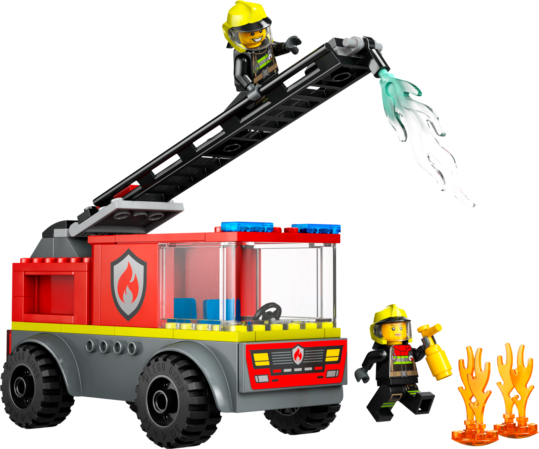 LEGO set 60463-1 Fire Ladder Truck - Image 1