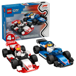 LEGO set 60464-1 F1 Williams Racing & Haas F1 Race Cars - Image 2