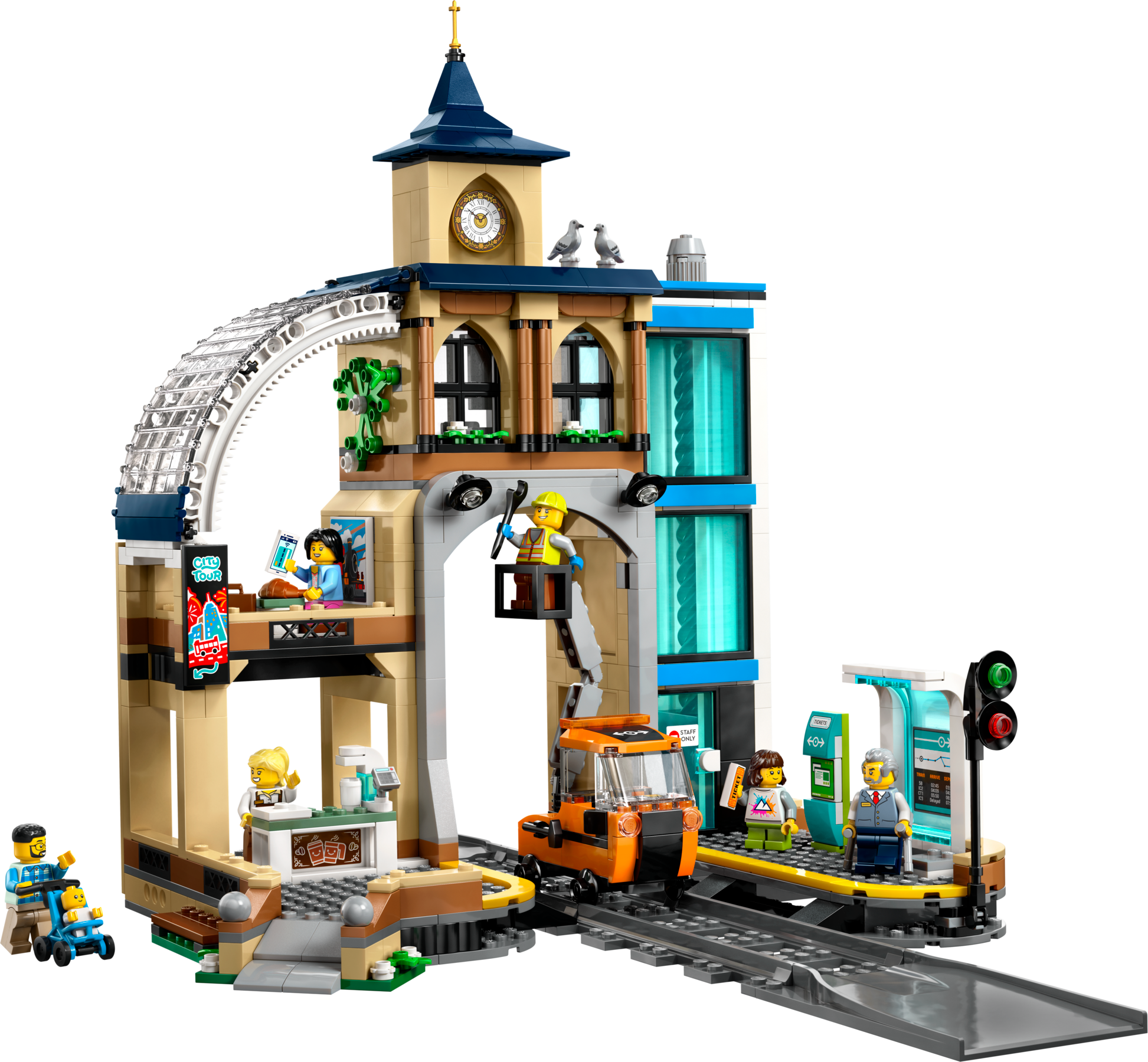 LEGO set 60469-1 Central Train Station - Image 1
