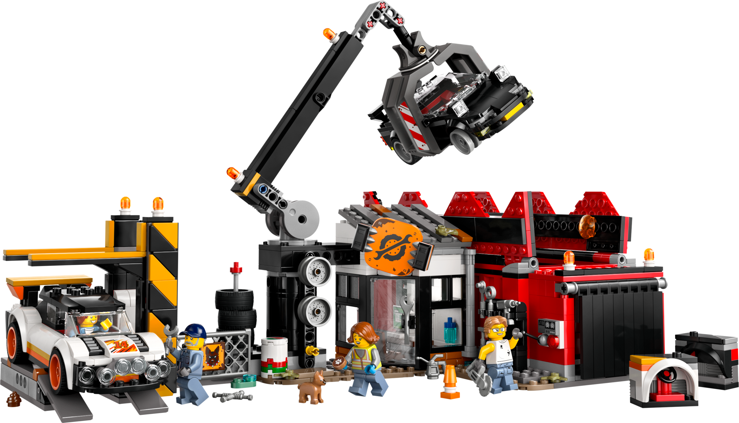 LEGO set 60472-1 Scrapyard with Cars - Image 1