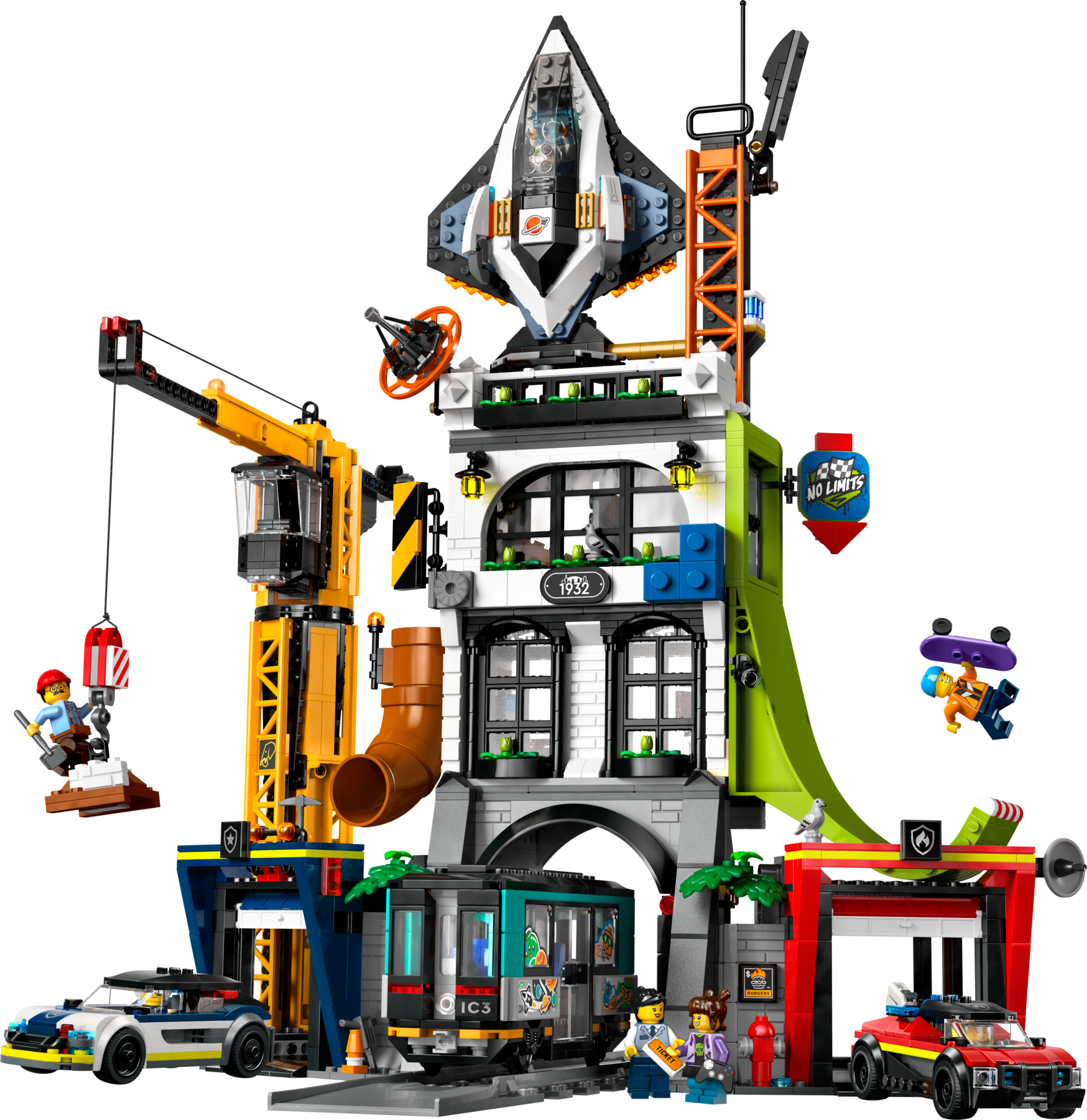 LEGO set 60473-1 The City Tower - Image 1