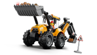 LEGO set 60480-1 Yellow Backhoe Loader - Image 5