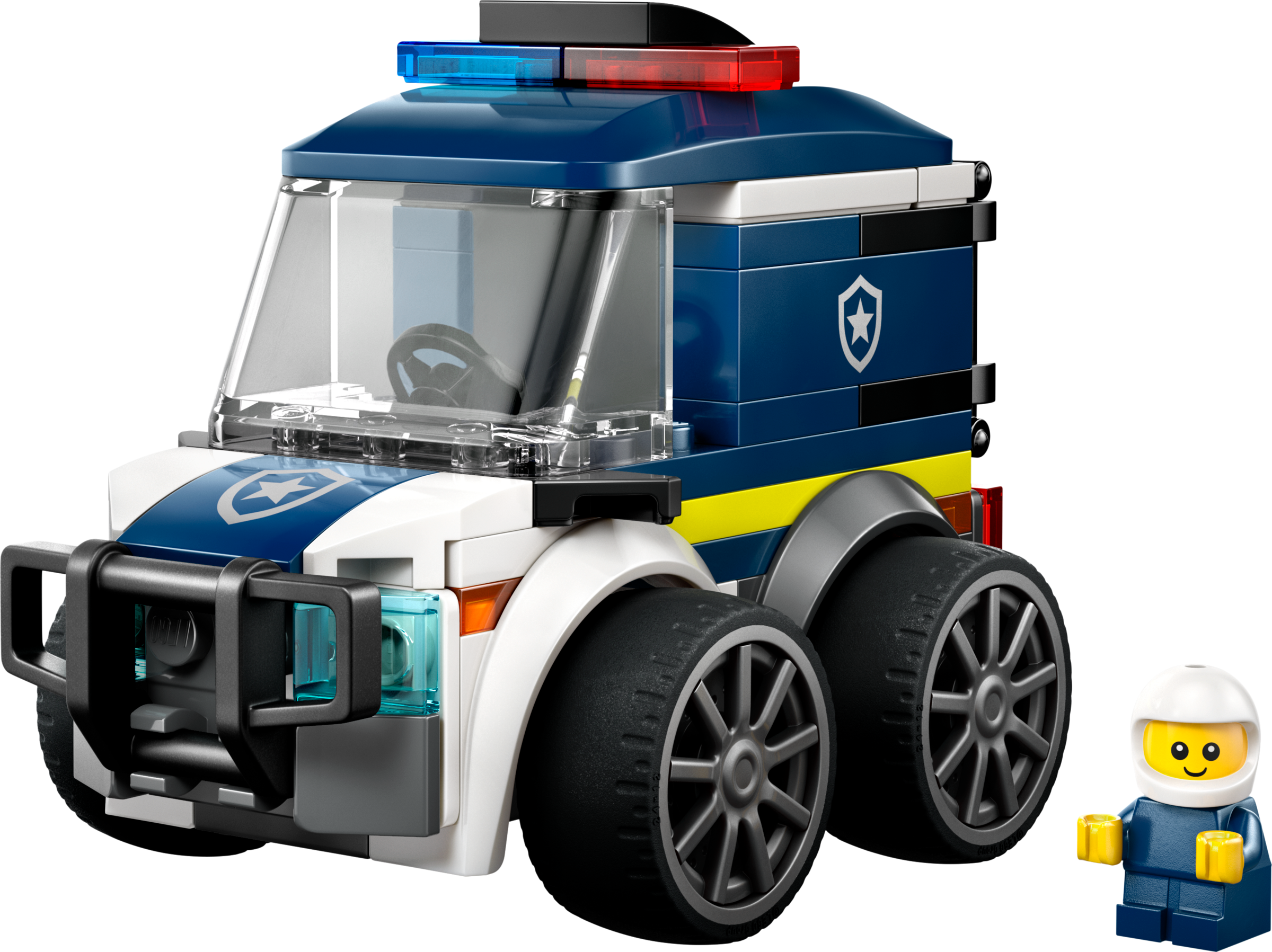 LEGO set 60481-1 Rides – Police Truck - Image 1
