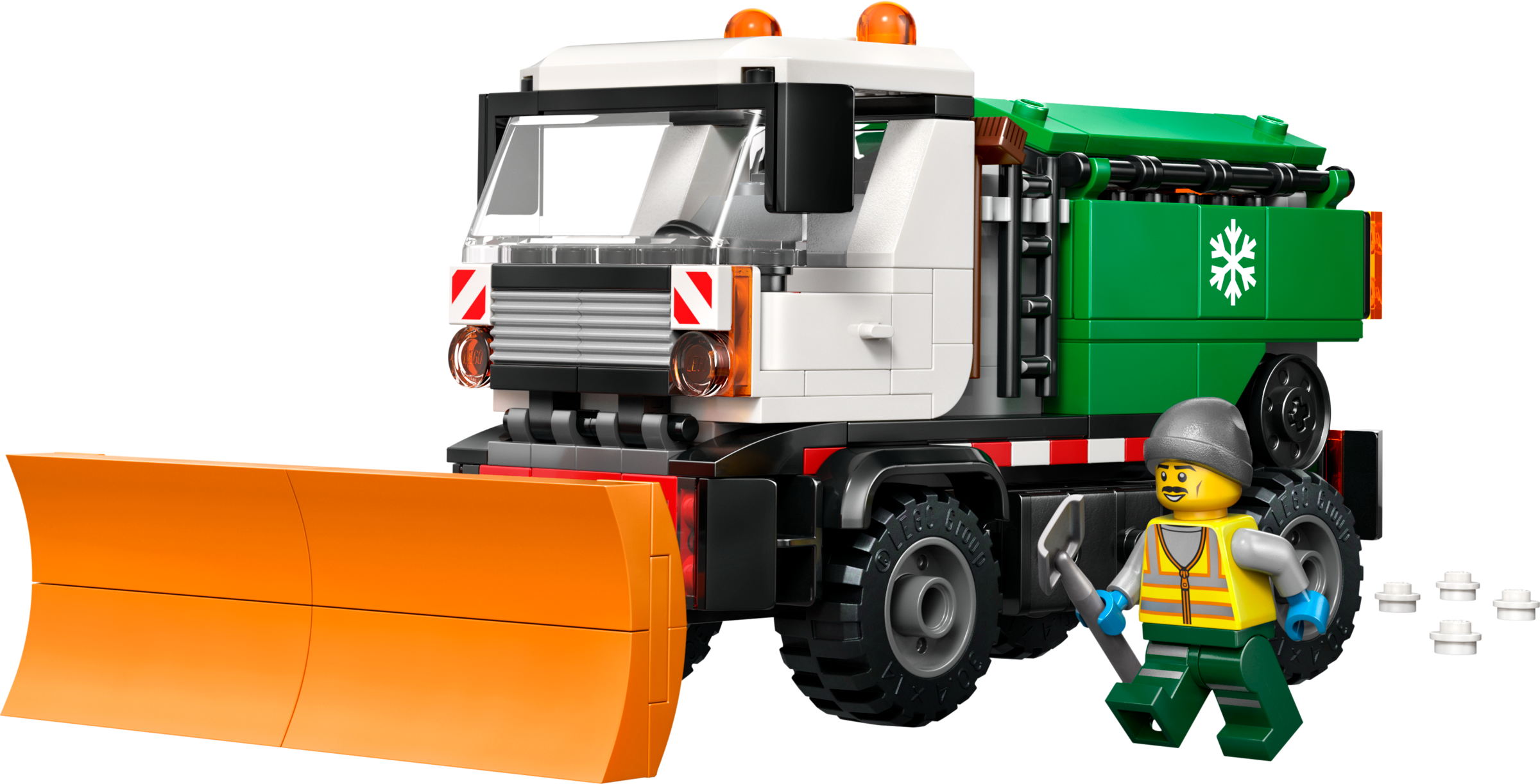 LEGO set 60490-1 Snowplow - Image 1