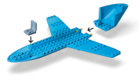 LEGO set 60492-1 Passenger Jet - Image 9