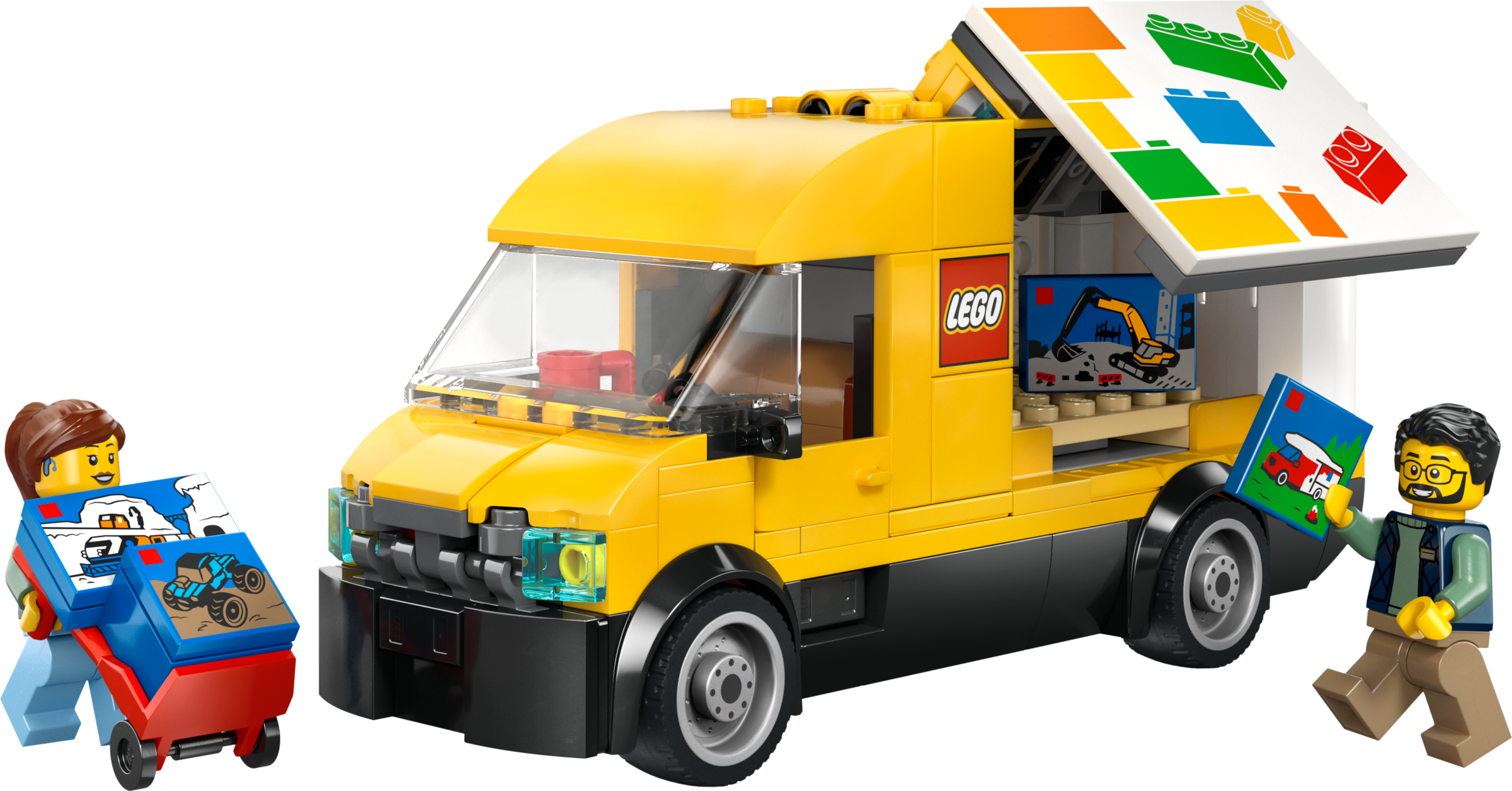 LEGO set 60500-1 The LEGO Van - Image 1