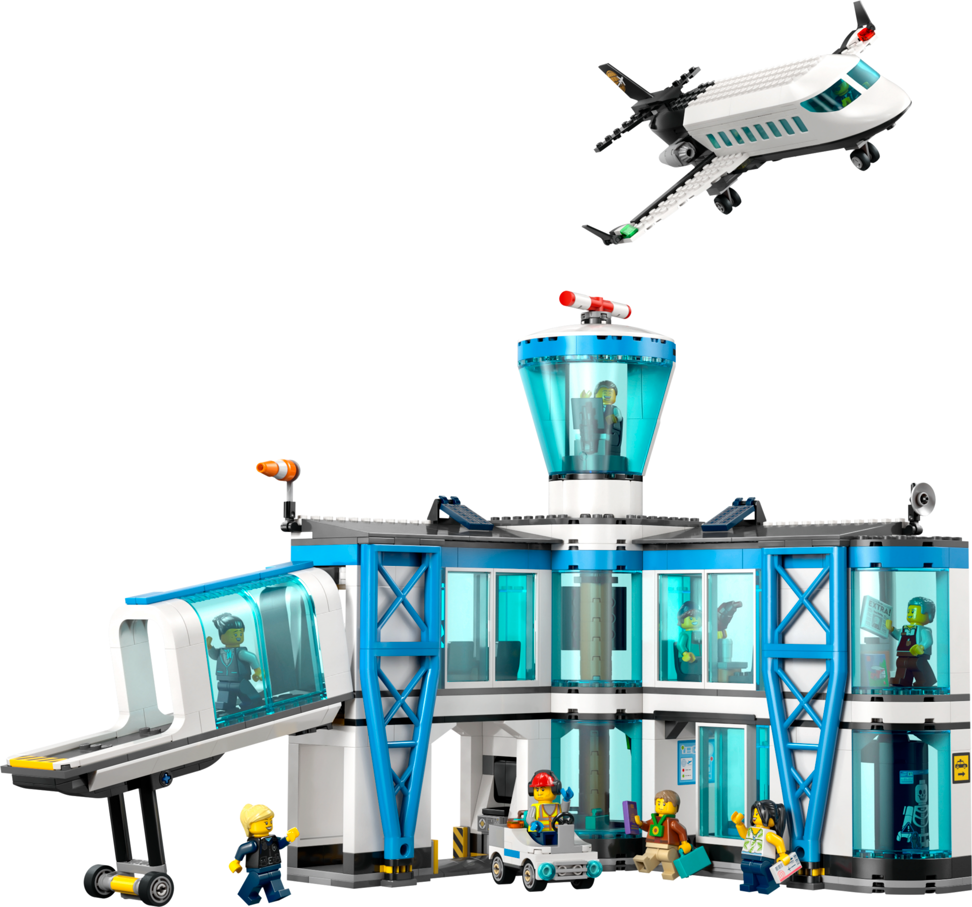 LEGO set 60502-1 Airport with Airplane - Image 1