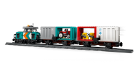 LEGO set 60509-1 Harbor Freight Train with Crane & Truck - Image 6