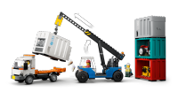LEGO set 60509-1 Harbor Freight Train with Crane & Truck - Image 9
