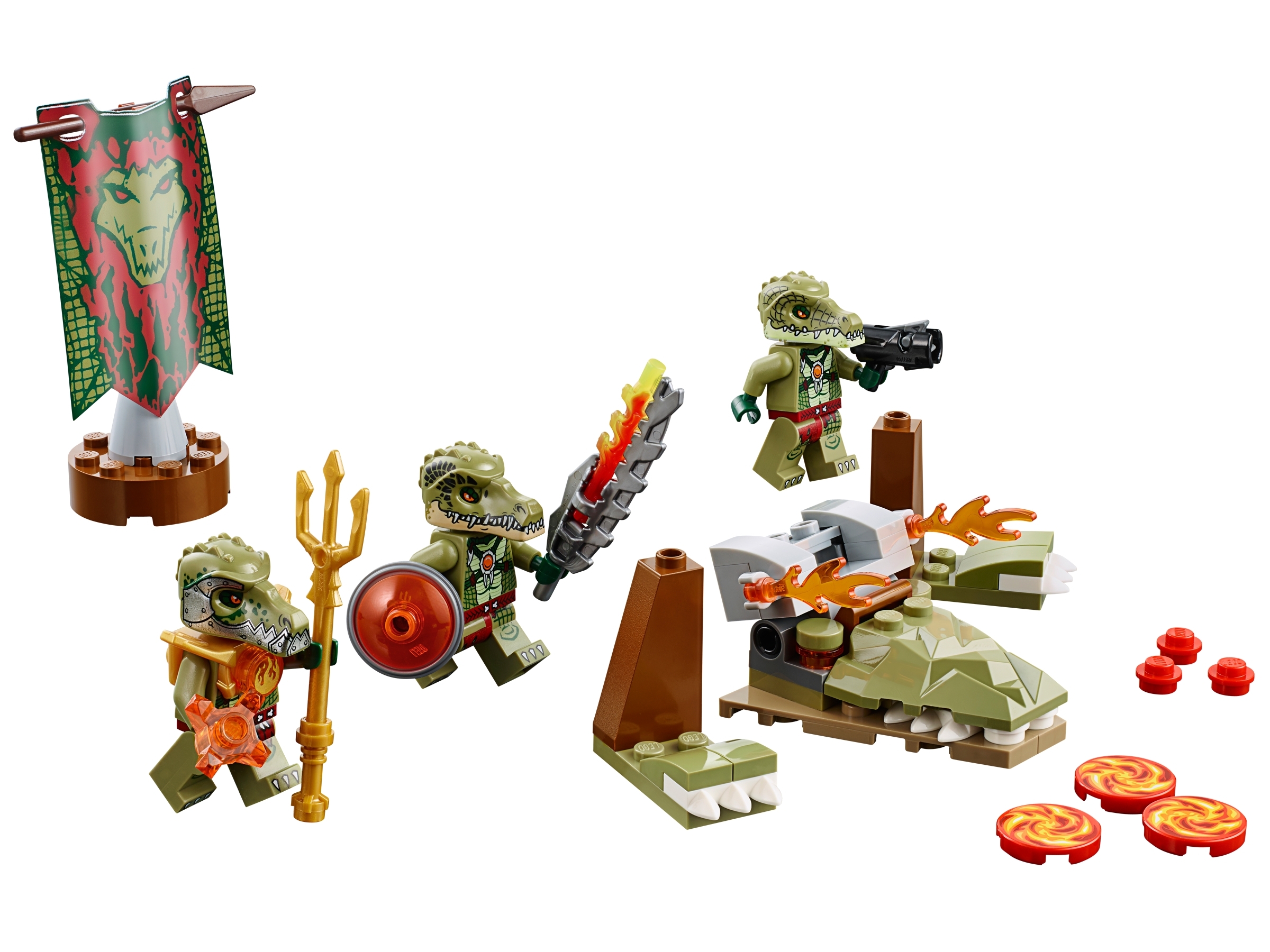 LEGO set 70231-1 Crocodile Tribe Pack - Image 1
