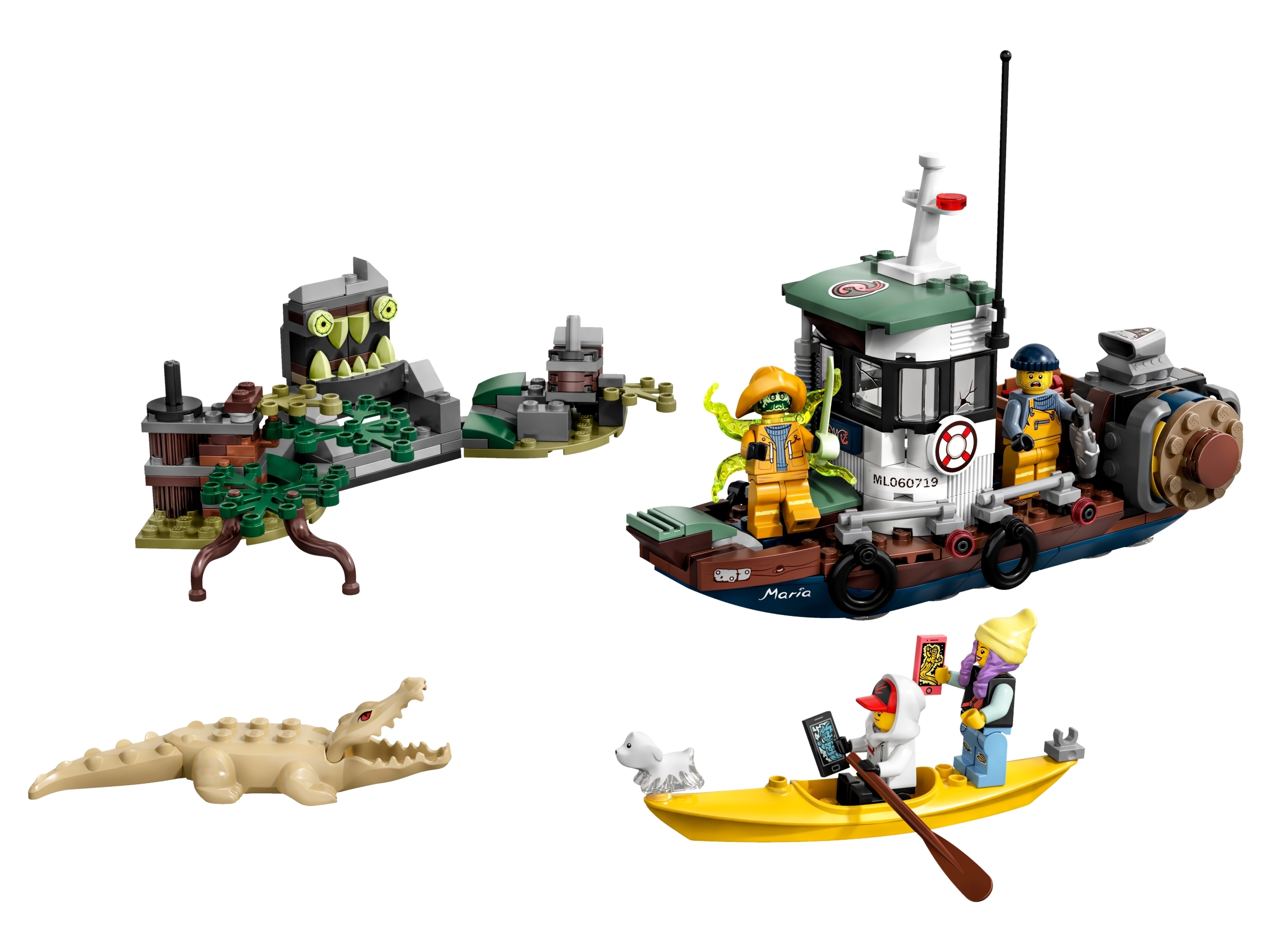 LEGO set 70419-1 Wrecked Shrimp Boat - Image 1