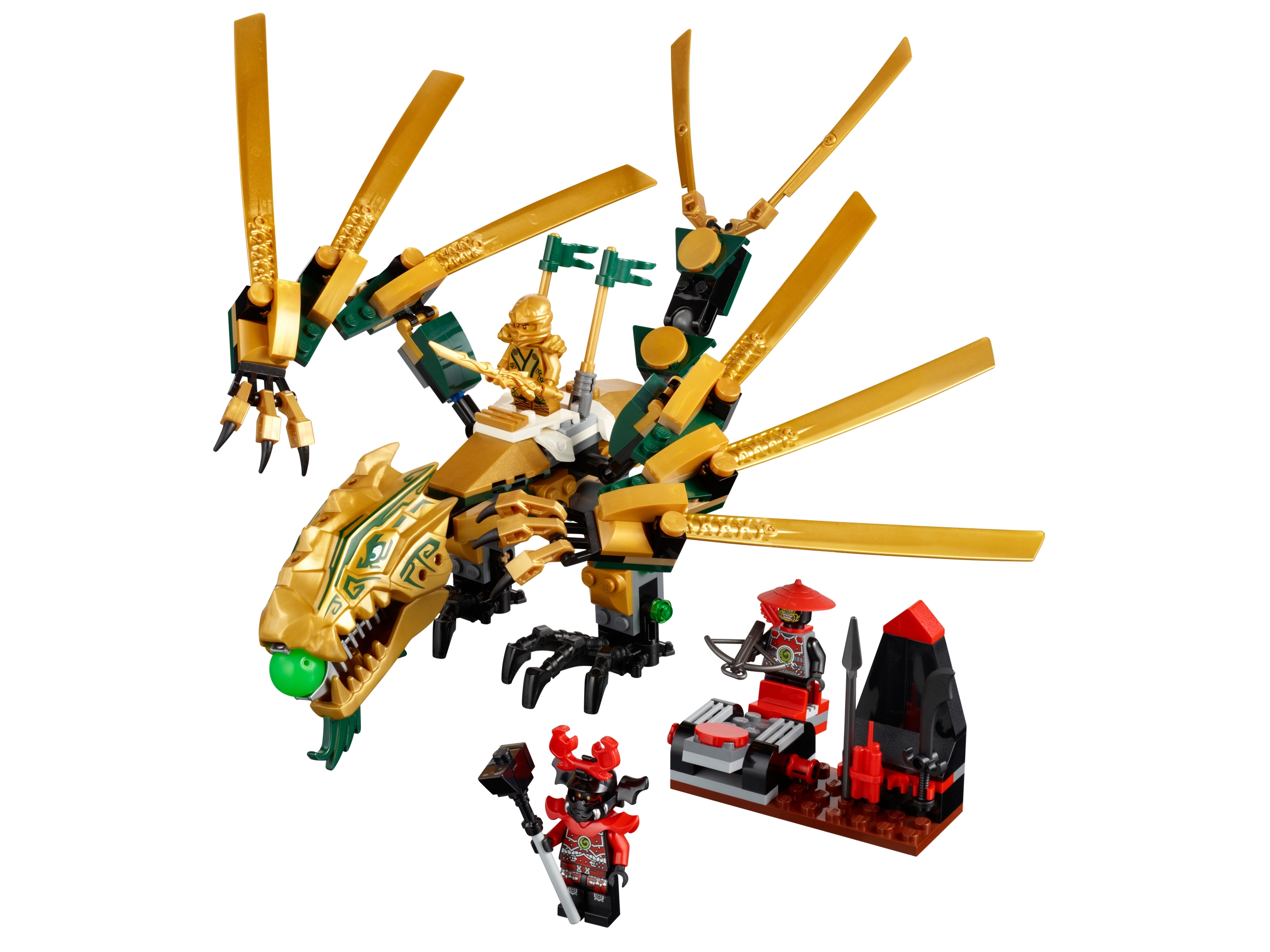 LEGO set 70503-1 Golden Dragon - Image 1