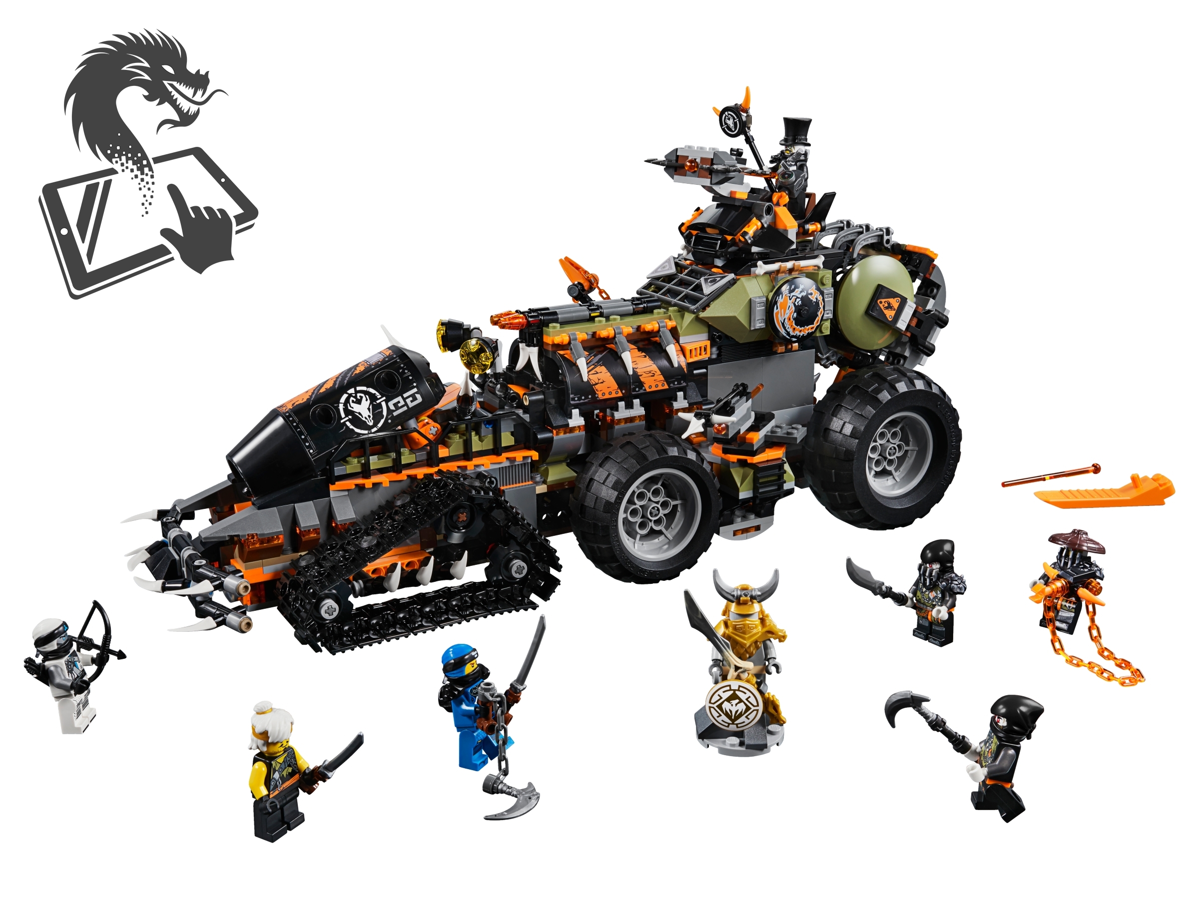 LEGO set 70654-1 Dieselnaut - Image 1