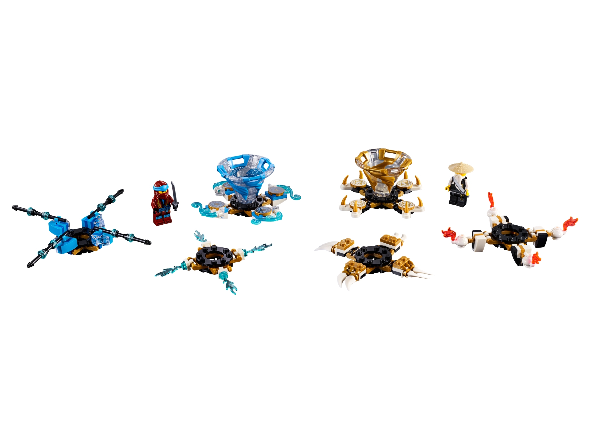 LEGO set 70663-1 Spinjitzu Nya & Wu - Image 1