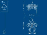 LEGO set 70665-1 The Samurai Mech - Image 8