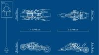 LEGO set 70667-1 Kai's Blade Cycle & Zane's Snowmobile - Image 4