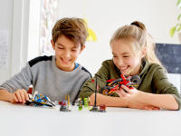 LEGO set 70667-1 Kai's Blade Cycle & Zane's Snowmobile - Image 12