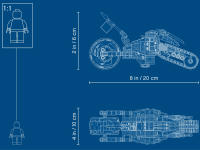 LEGO set 70672-1 Cole's Dirt Bike - Image 9