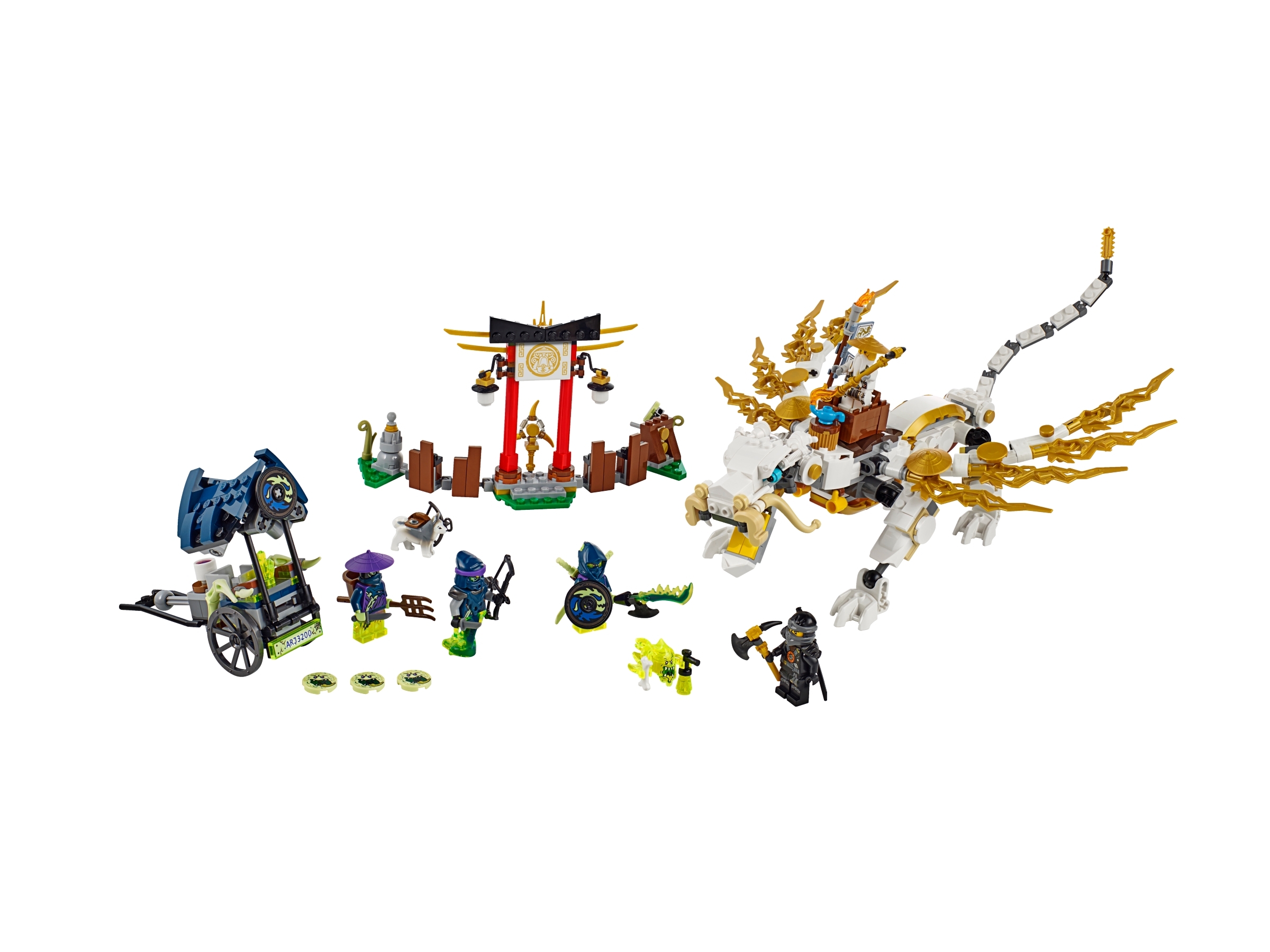 LEGO set 70734-1 Master Wu Dragon - Image 1