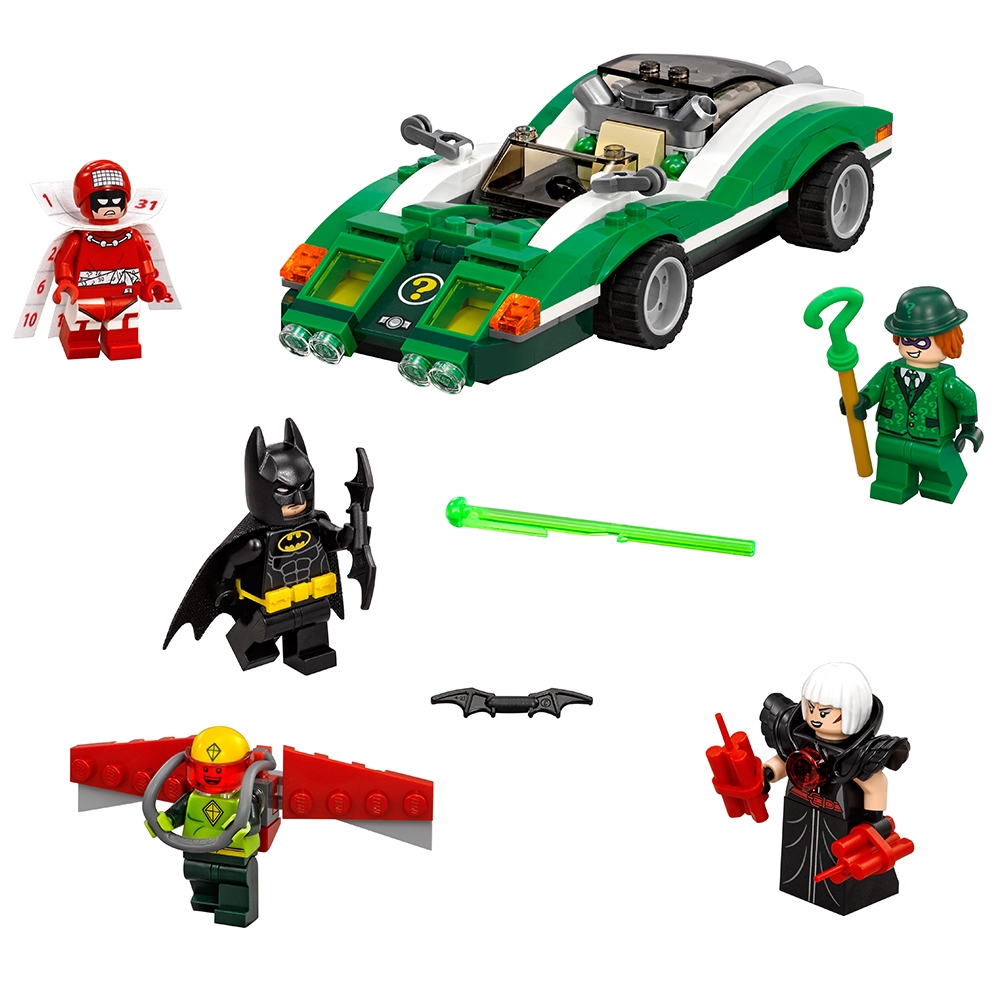 LEGO set 70903-1 The Riddler Riddle Racer - Image 1