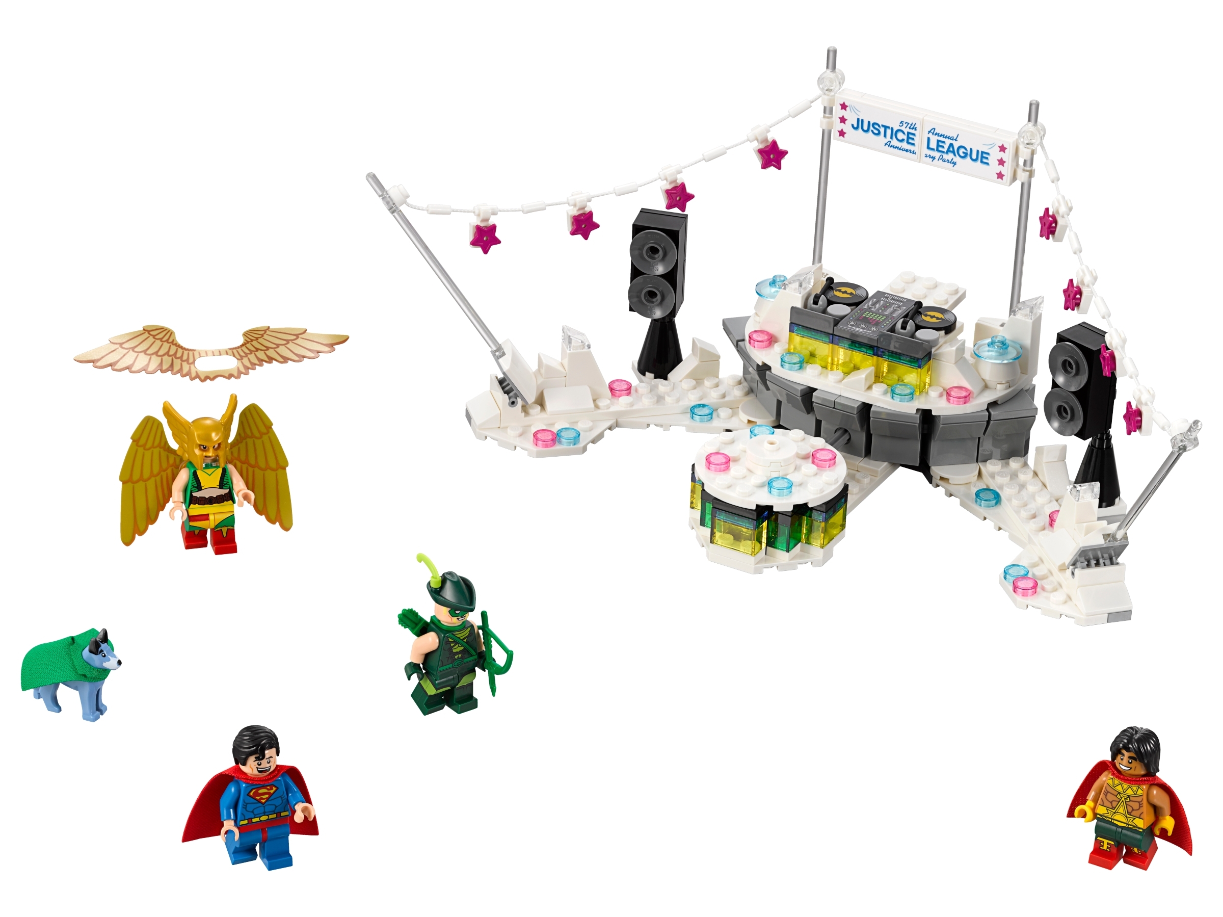 LEGO set 70919-1 The Justice League Anniversary Party - Image 1