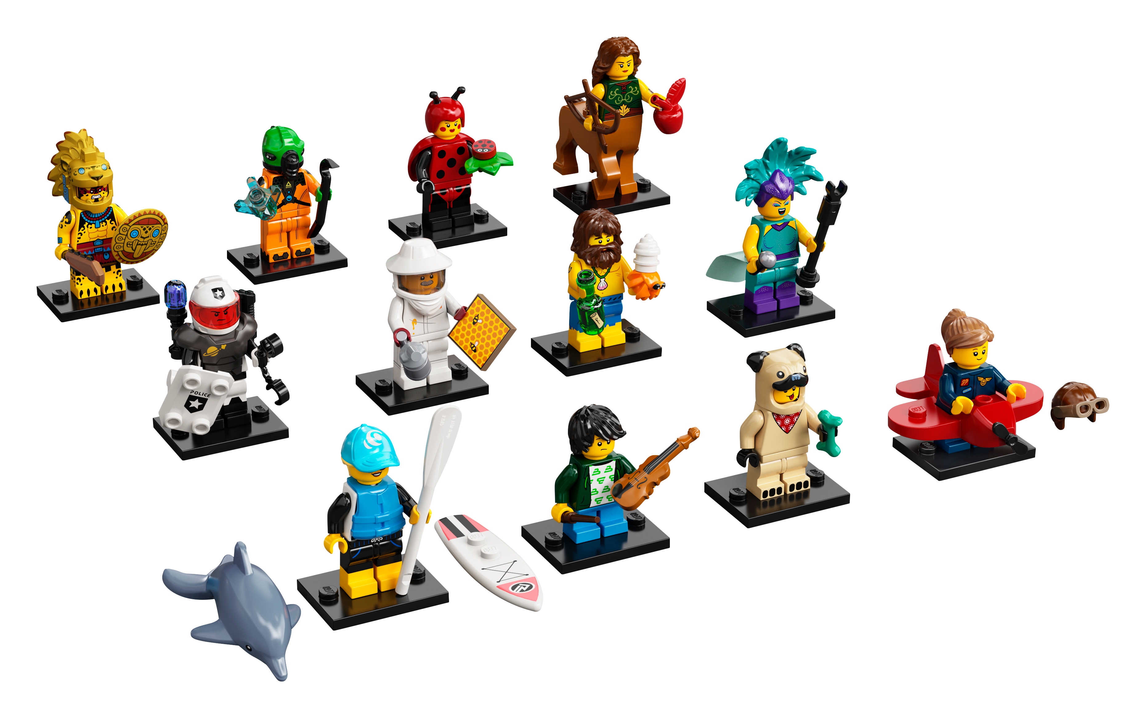 LEGO set 71029-9 Airplane Girl - Image 1