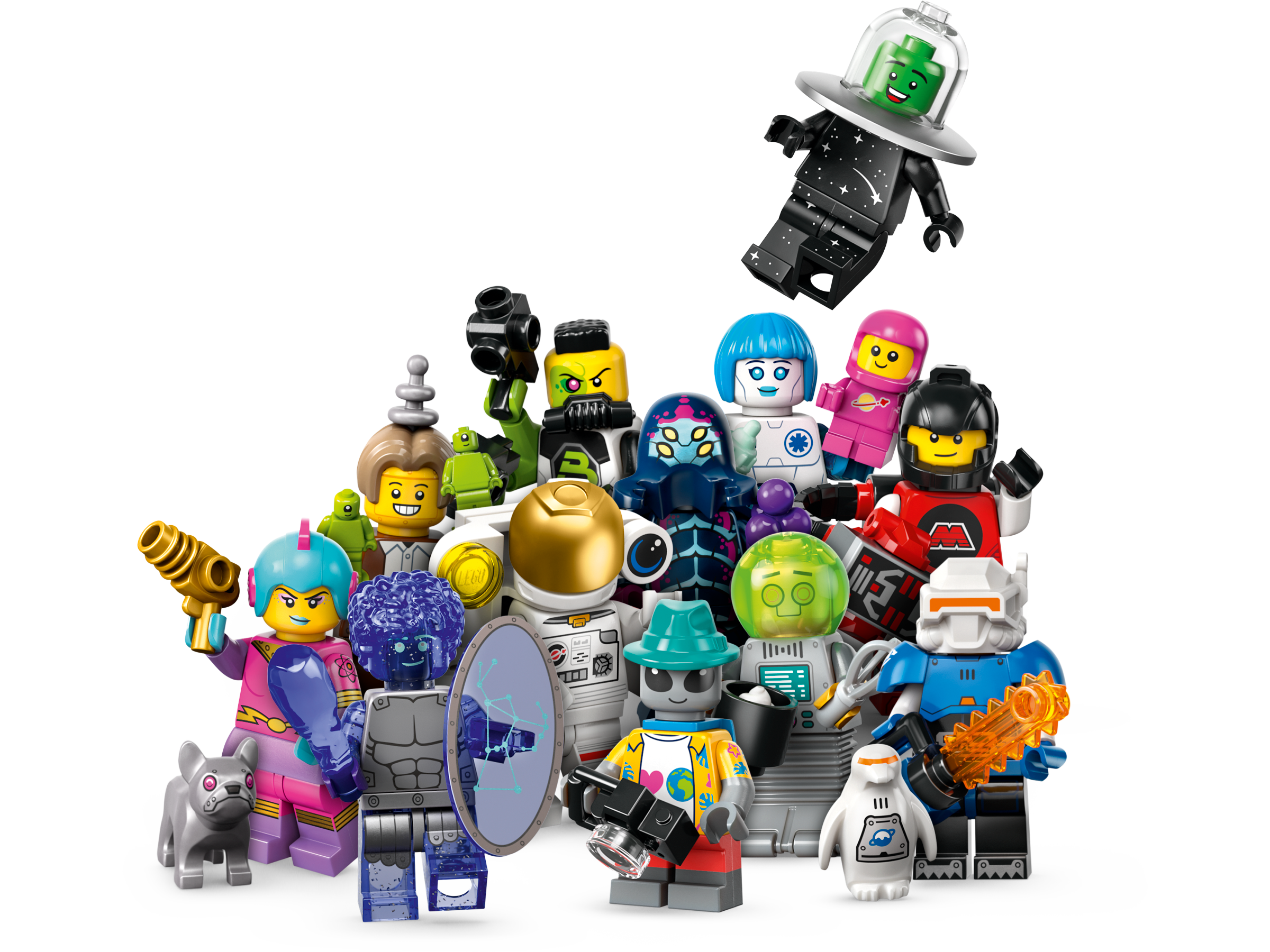 LEGO set 71046-3 Alien Tourist - Image 1