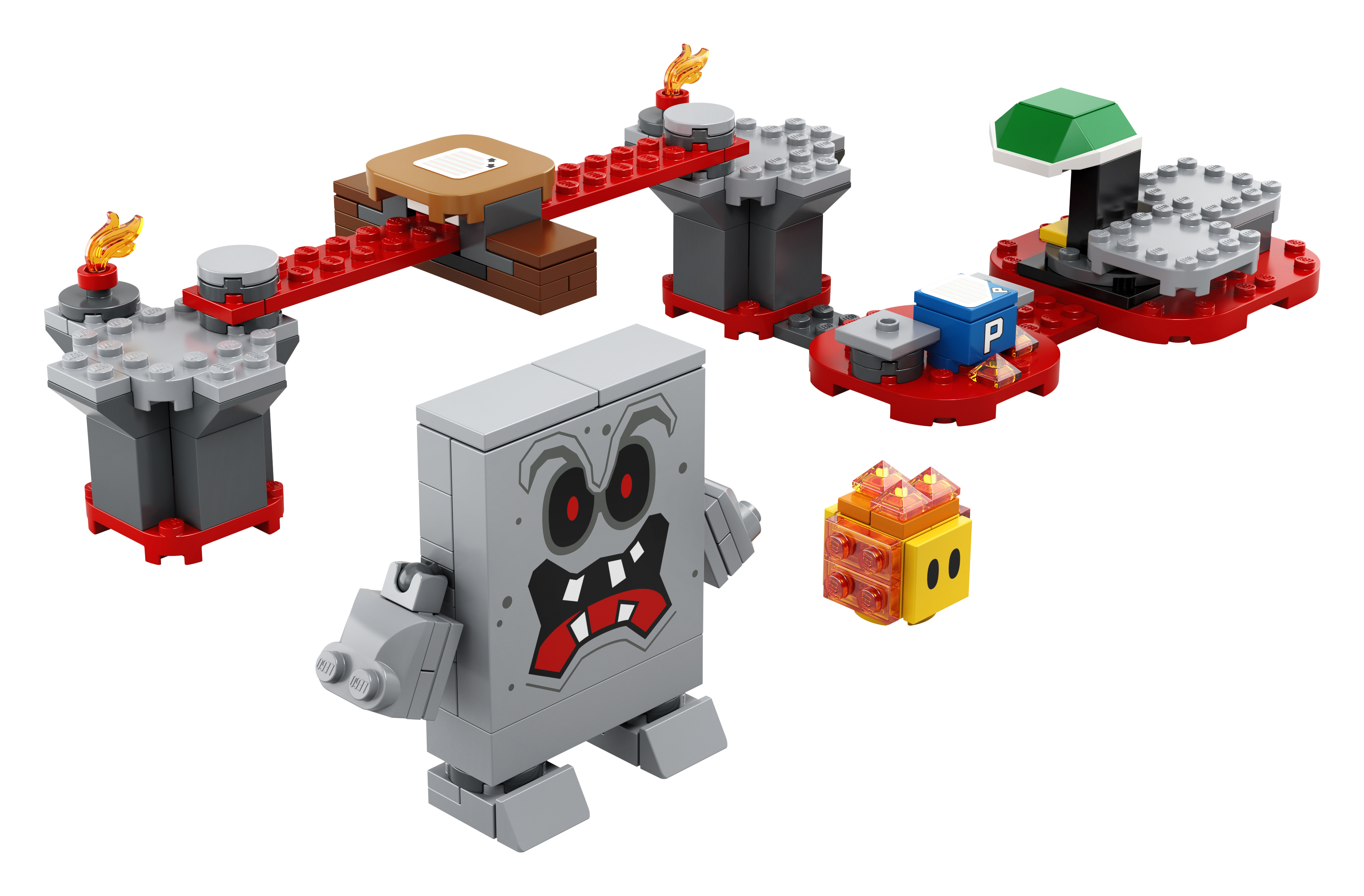 LEGO set 71364-1 Whomp's Lava Trouble Expansion Set - Image 1