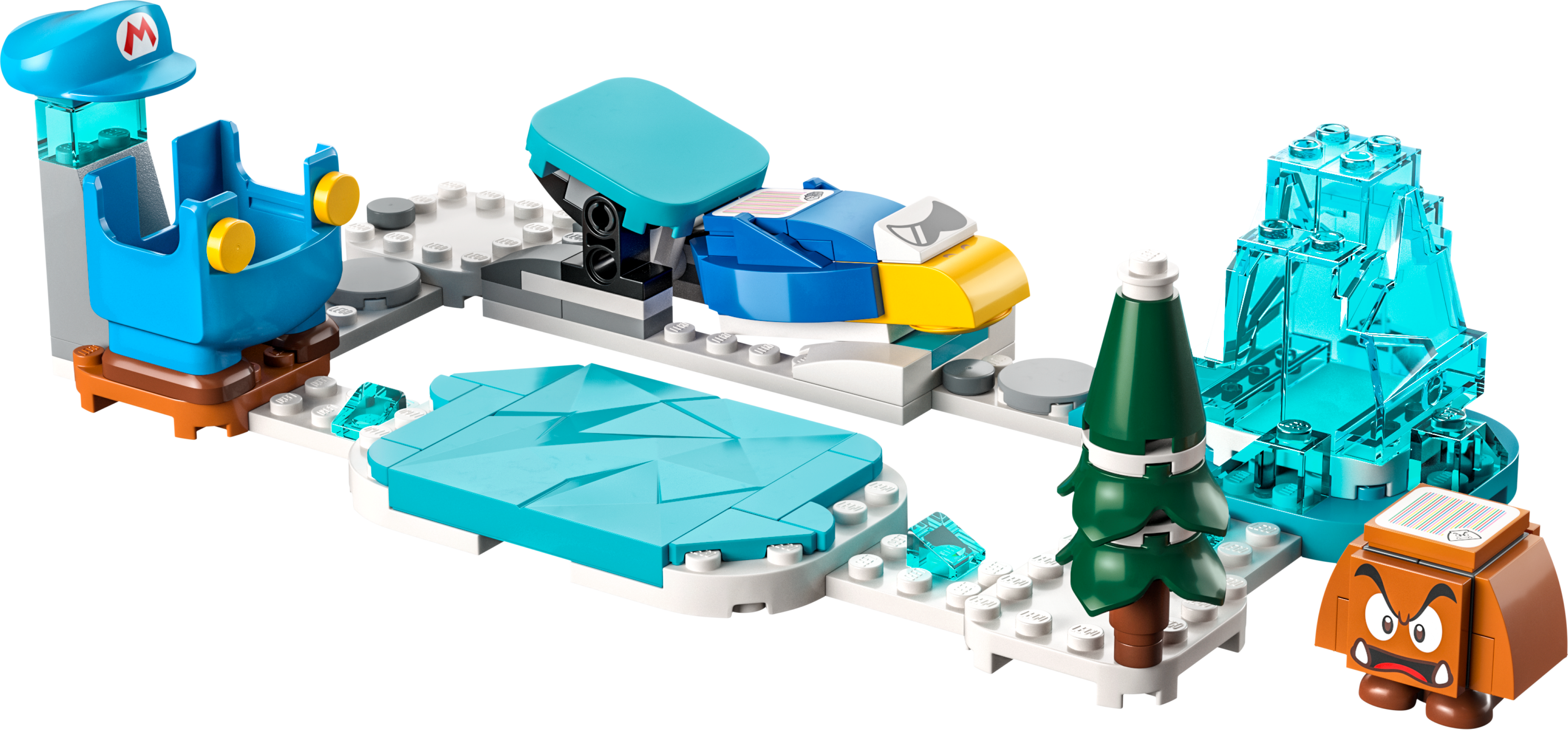 LEGO set 71415-1 Ice Mario Suit and Frozen World Expansion Set - Image 1