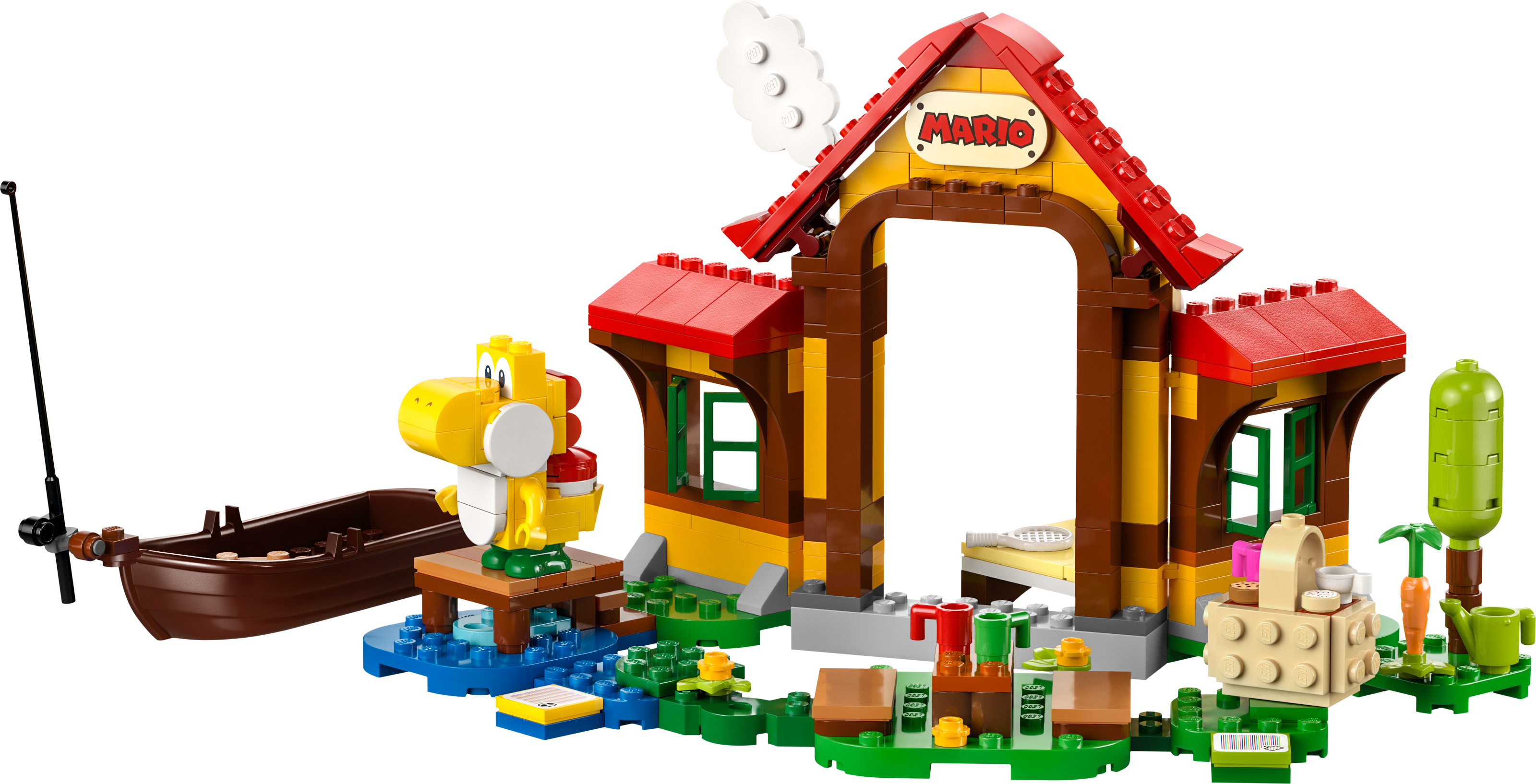 LEGO set 71422-1 Picnic at Mario's House Expansion Set - Image 1