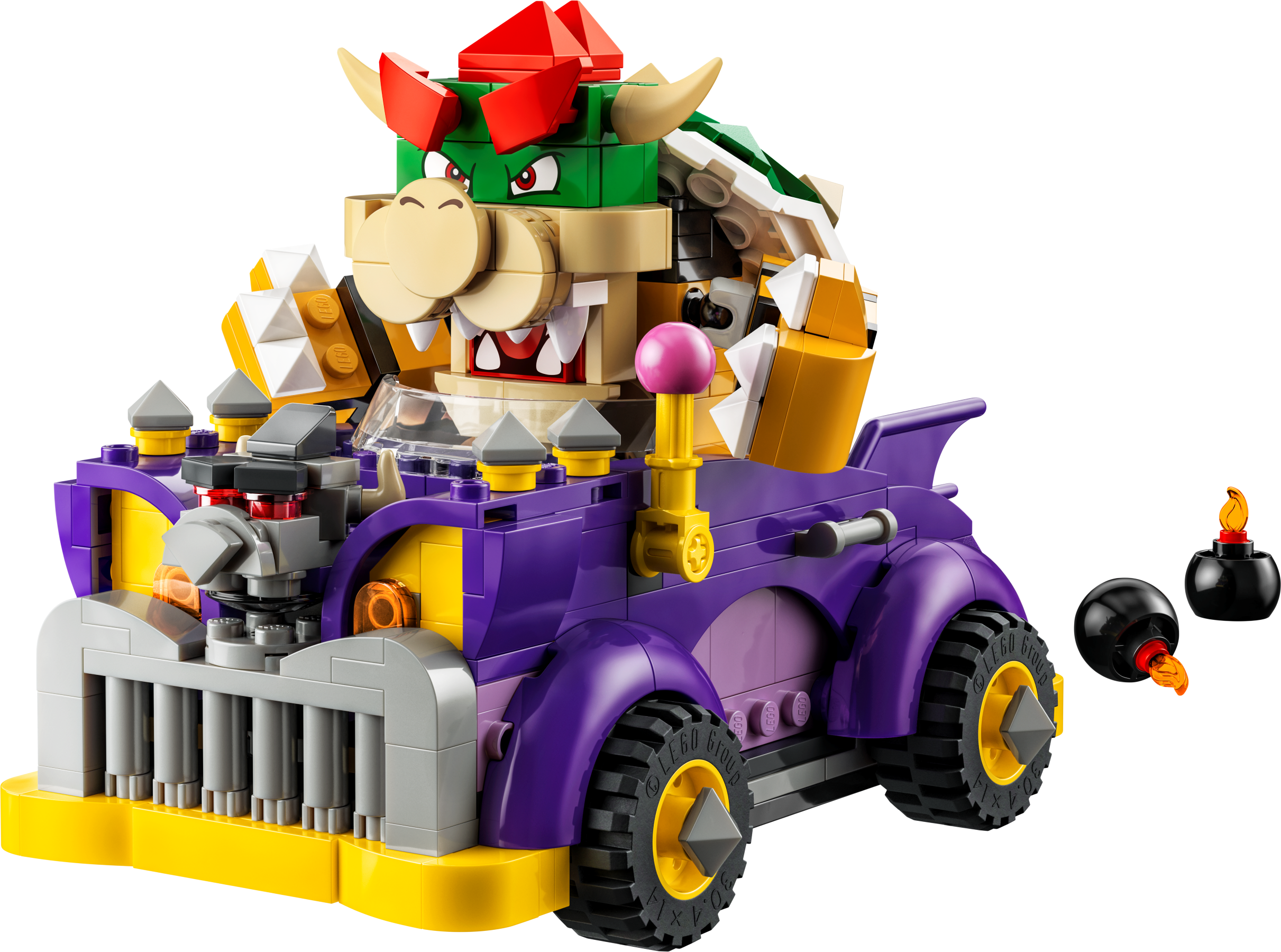 LEGO set 71431-1 Bowser's Muscle Car Expansion Set - Image 1