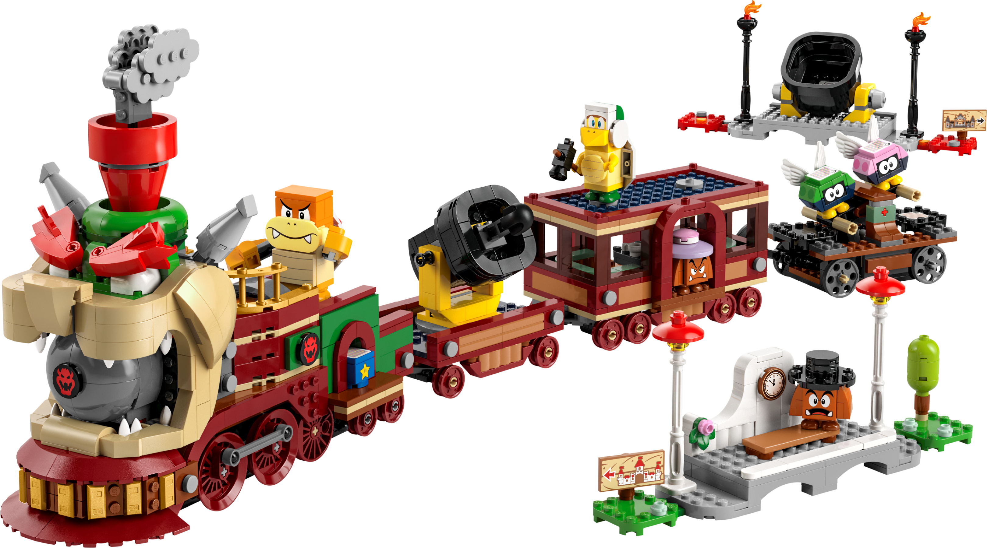 LEGO set 71437-1 The Bowser Express Train - Image 1