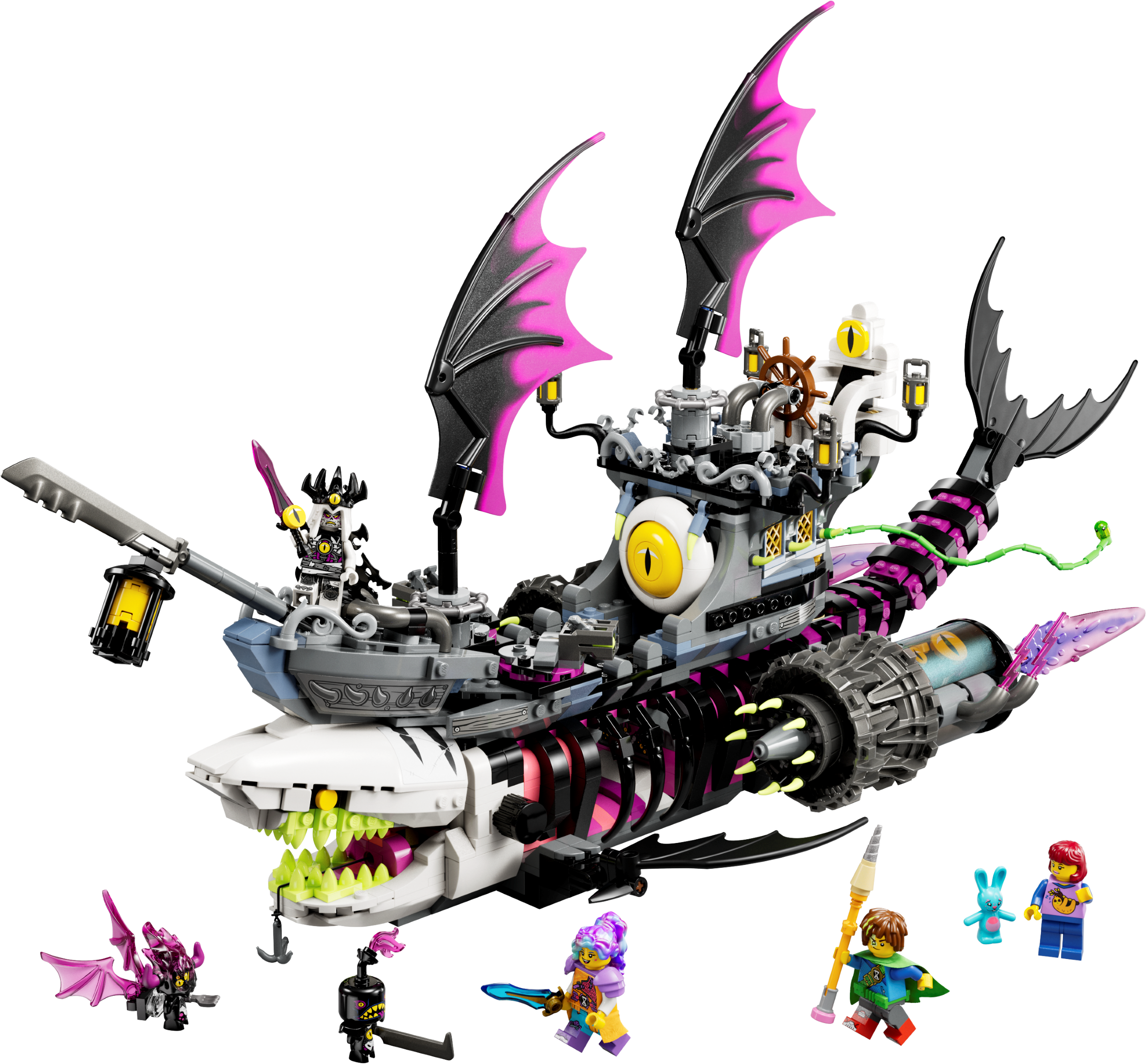 LEGO set 71469-1 Nightmare Shark Ship - Image 1