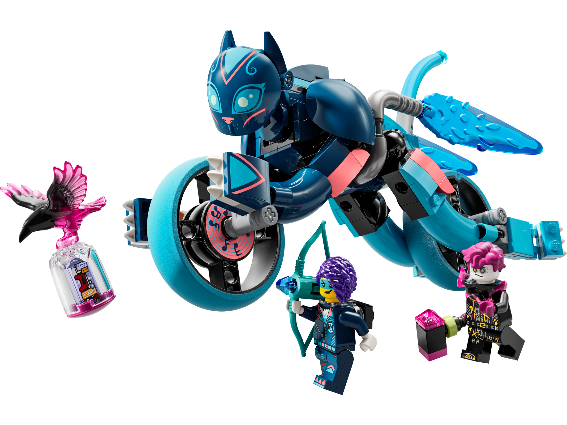LEGO set 71479-1 Zoey's Cat Motorcycle - Image 1