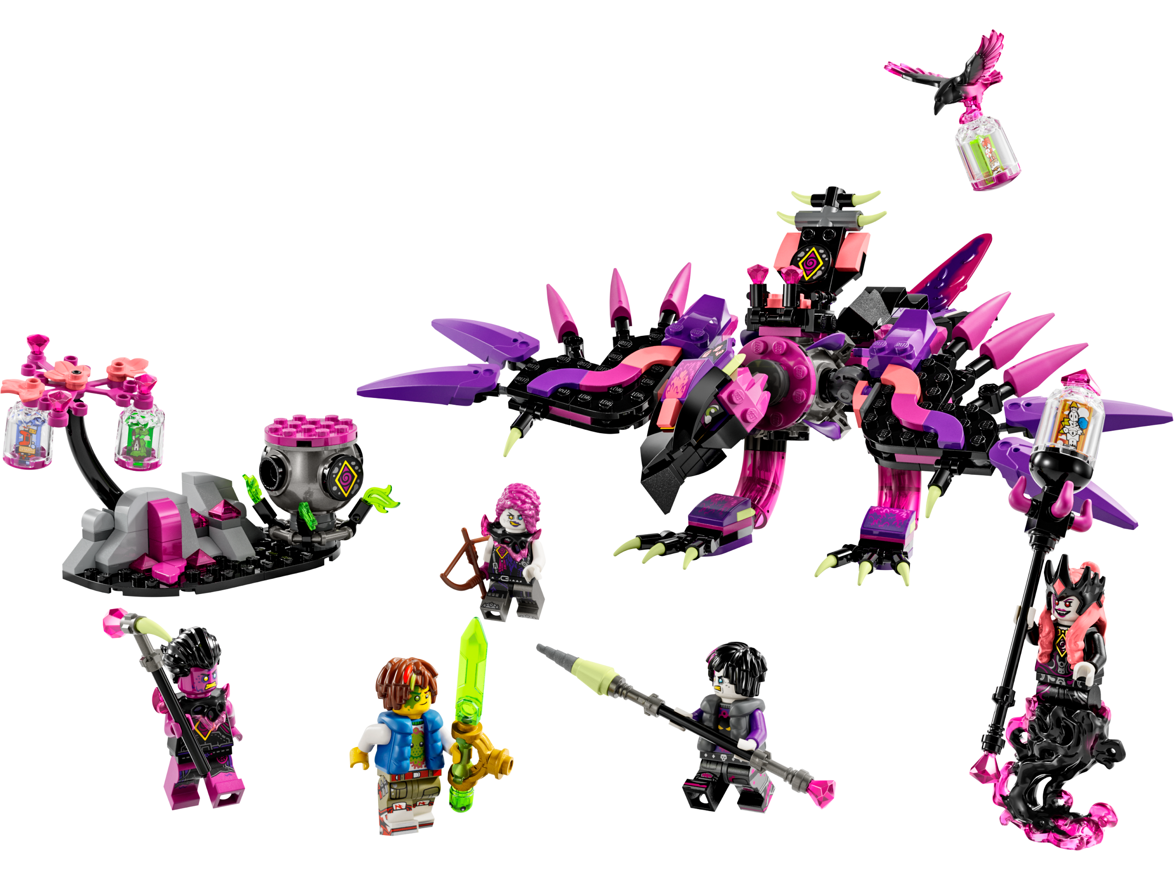 LEGO set 71483-1 The Never Witch's Nightmare Creatures - Image 1