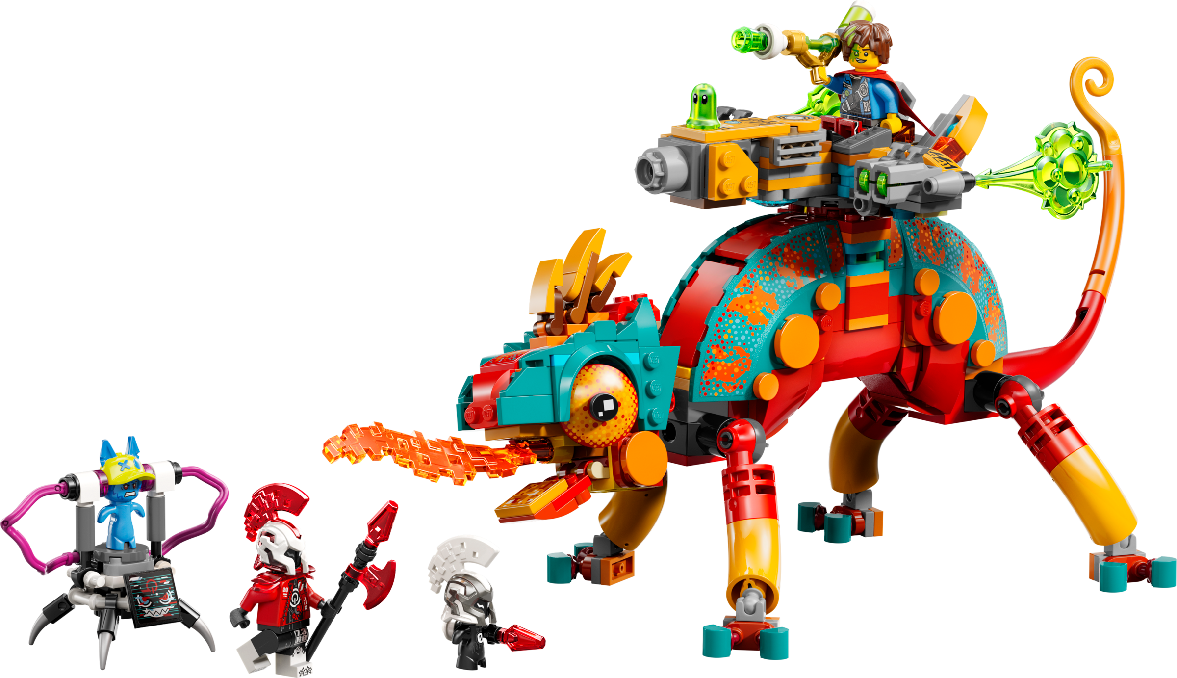 LEGO set 71492-1 Mateo's Fire Chameleon - Image 1