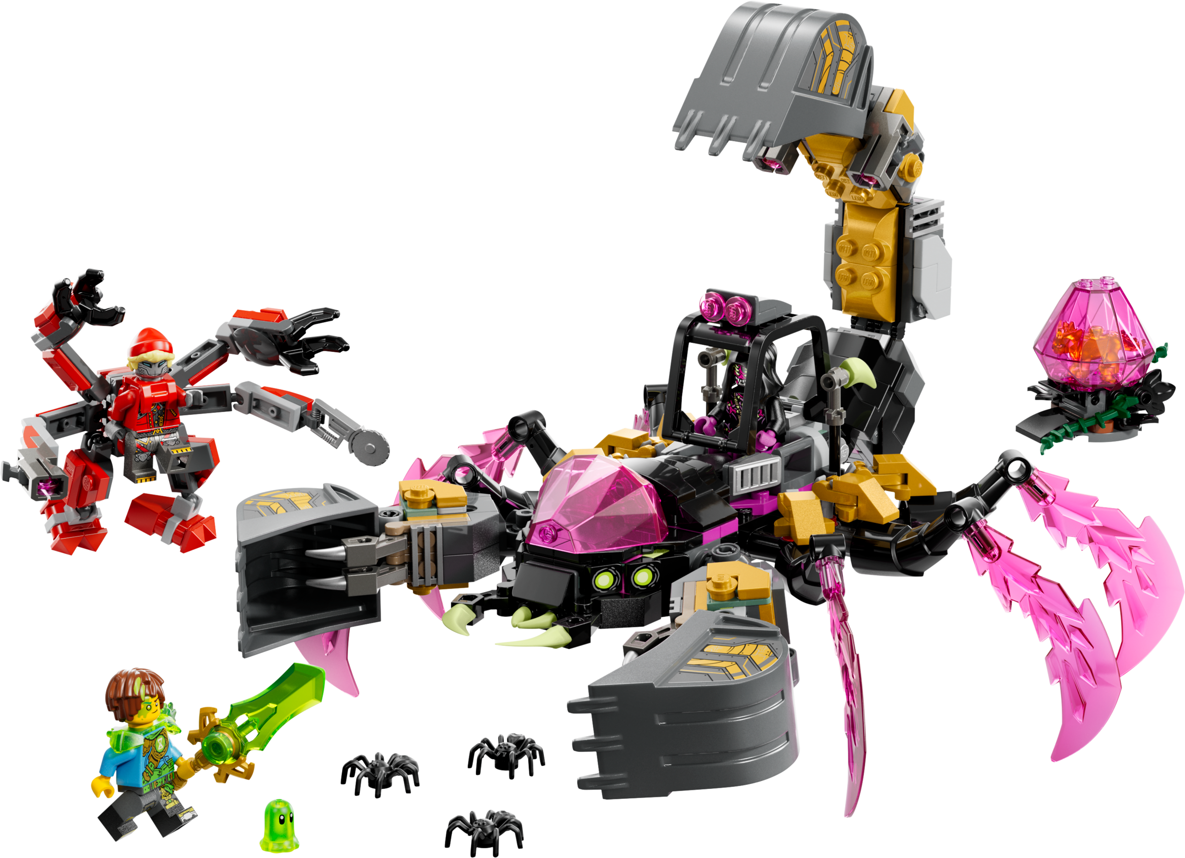 LEGO set 71513-1 Nightmare Scorpion Digger - Image 1