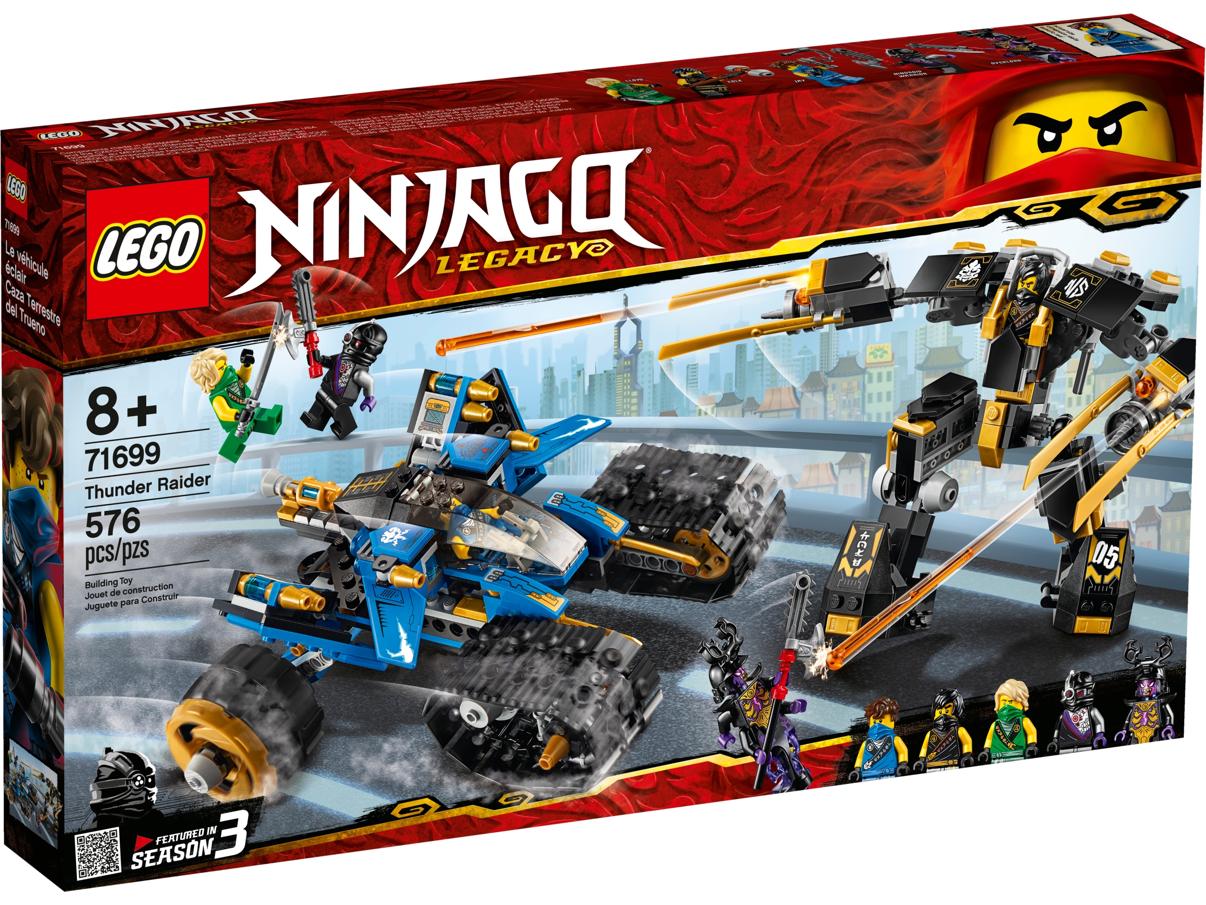 LEGO set 71699-1 Thunder Raider - Image 1