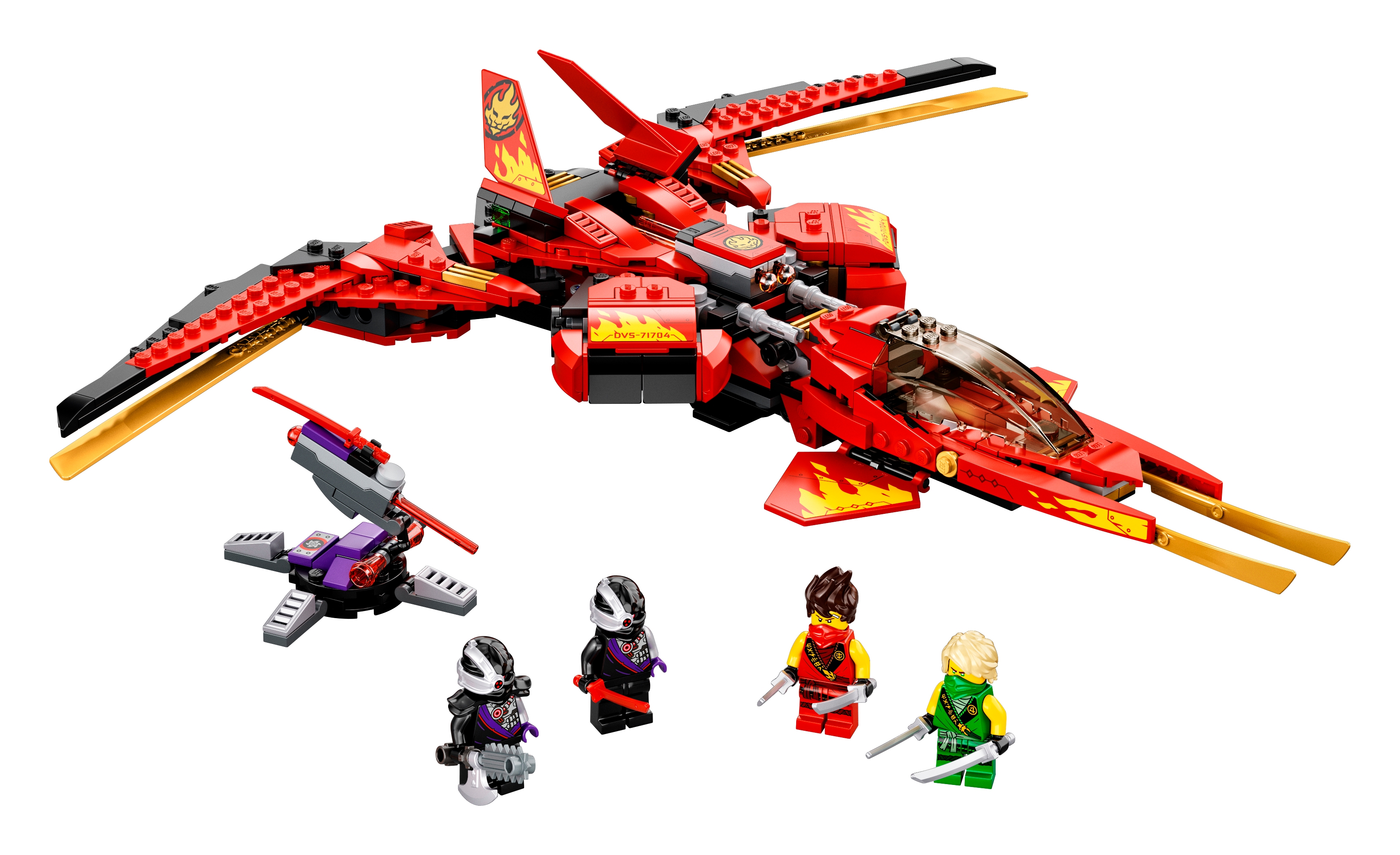 LEGO set 71704-1 Kai Fighter - Image 1