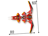 LEGO set 71704-1 Kai Fighter - Image 11