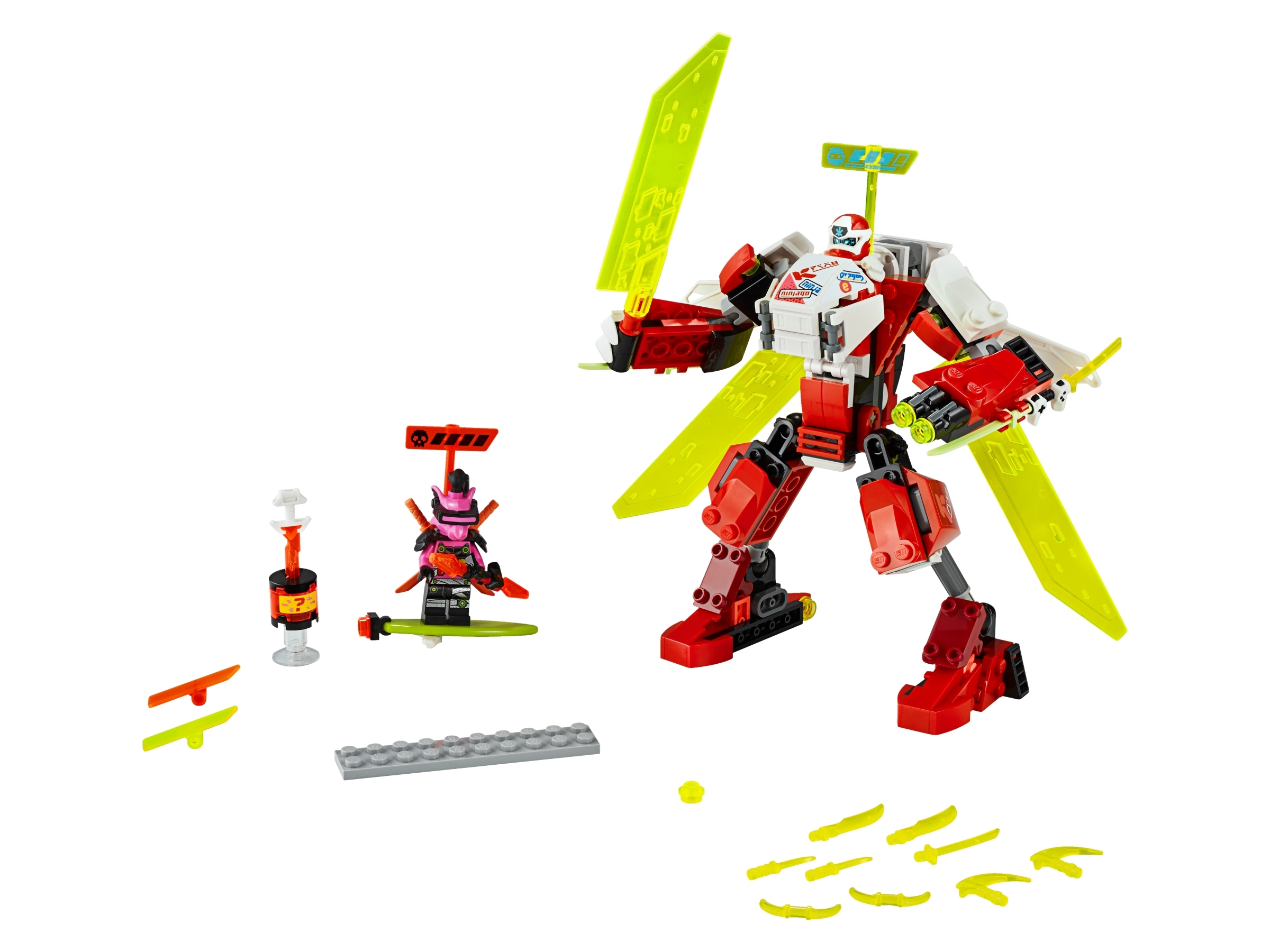 LEGO set 71707-1 Kai's Mech Jet - Image 1