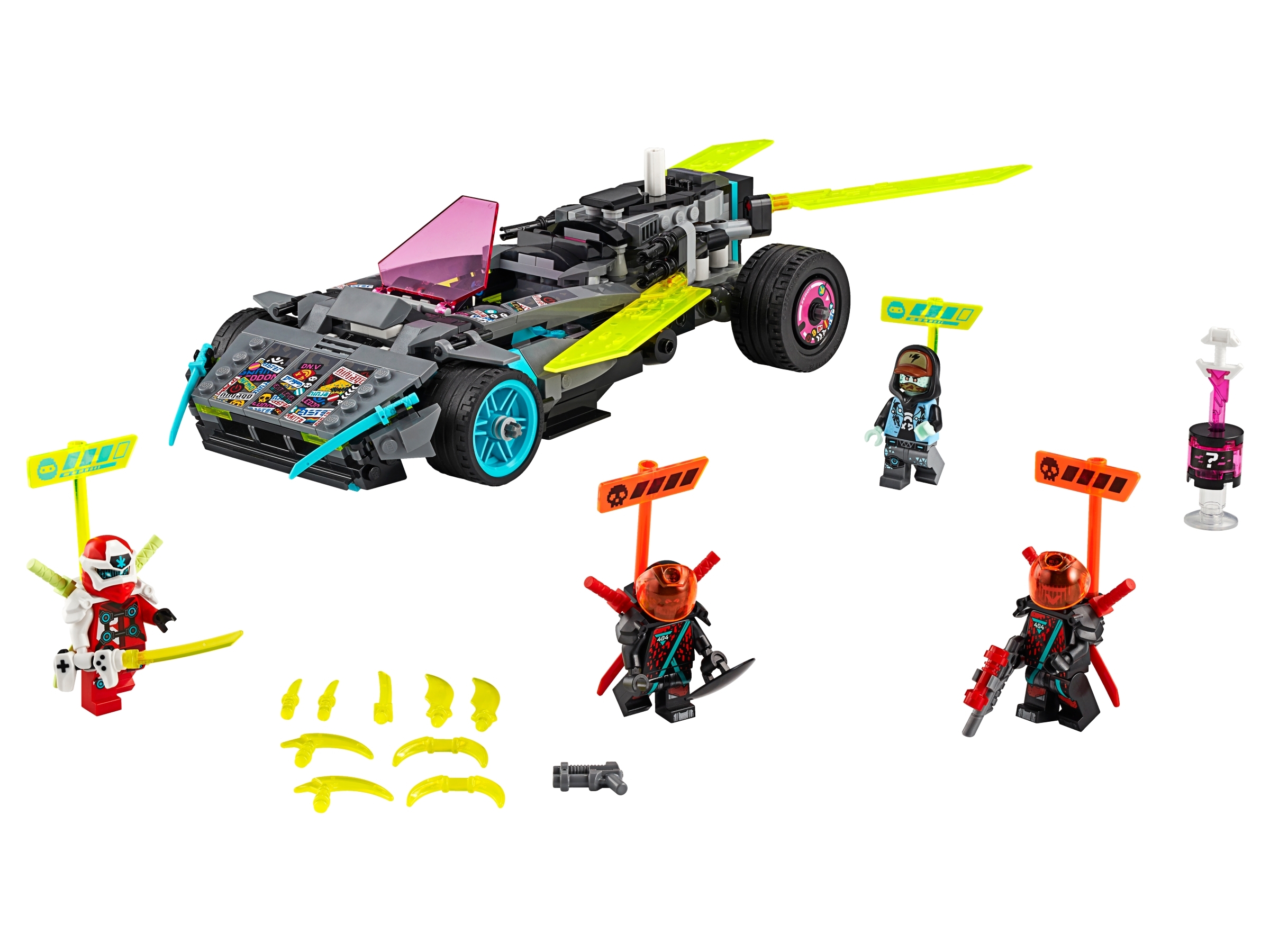 LEGO set 71710-1 Ninja Tuner Car - Image 1