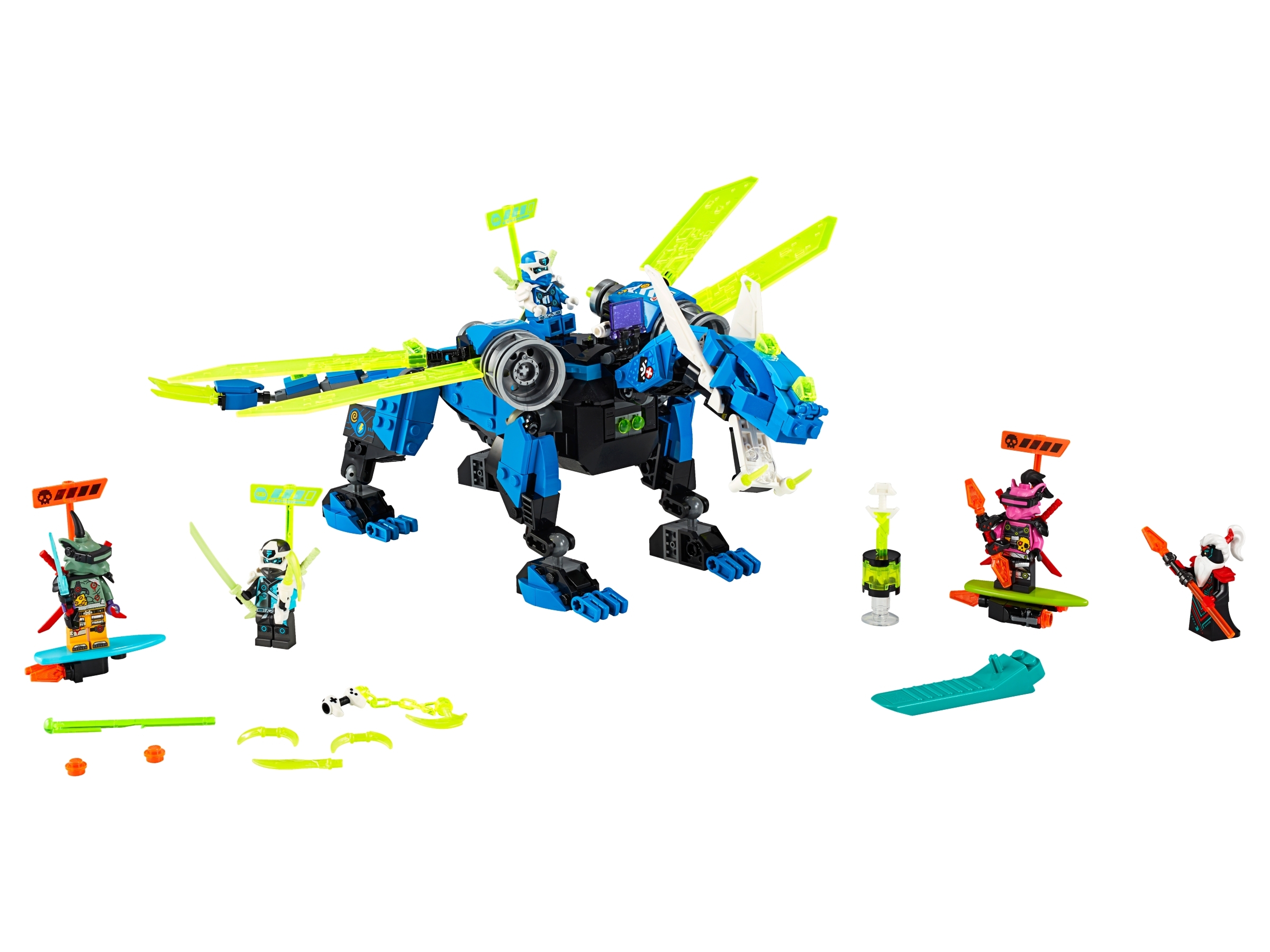LEGO set 71711-1 Jay's Cyber Dragon - Image 1