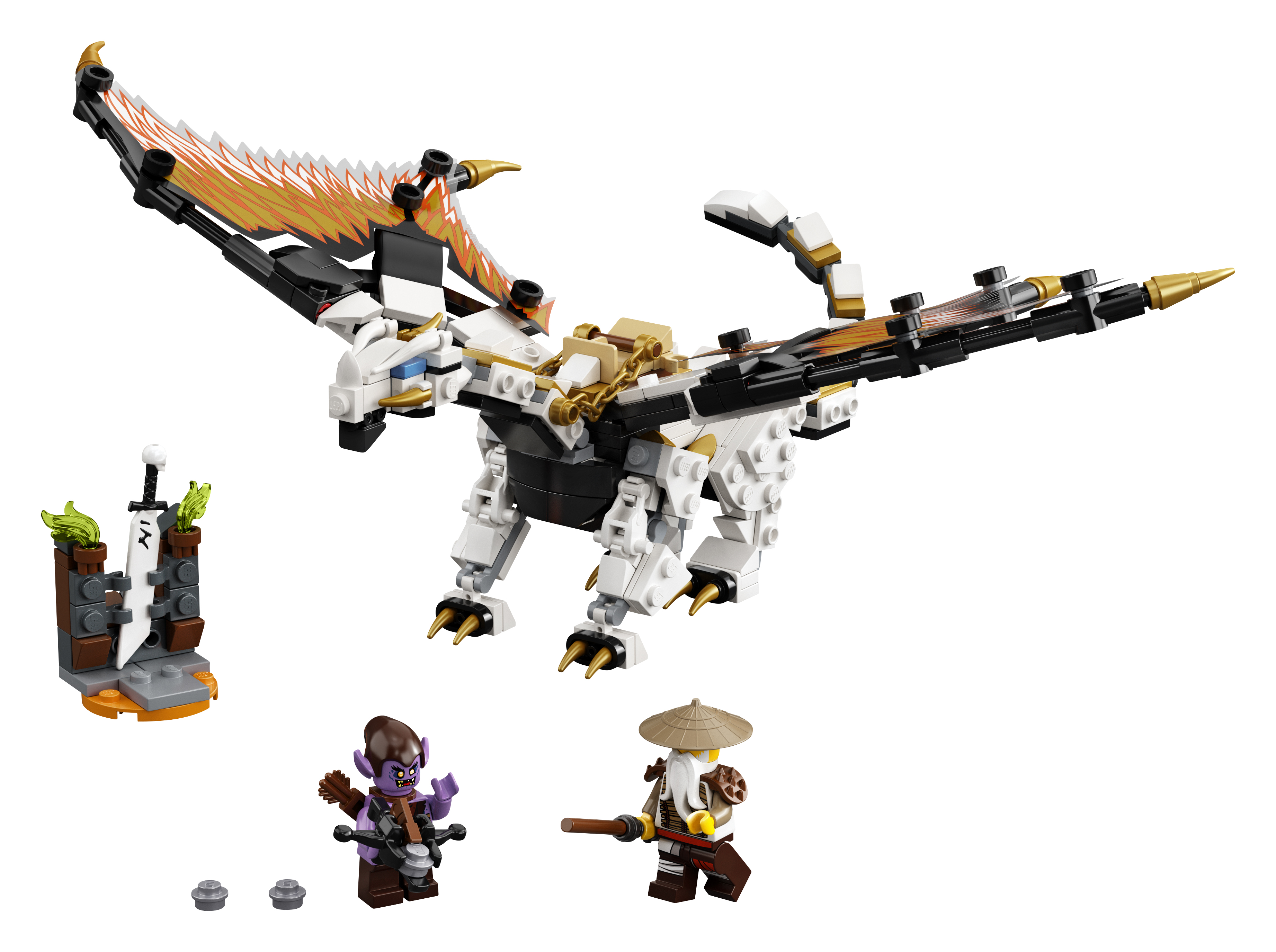 LEGO set 71718-1 Wu's Battle Dragon - Image 1