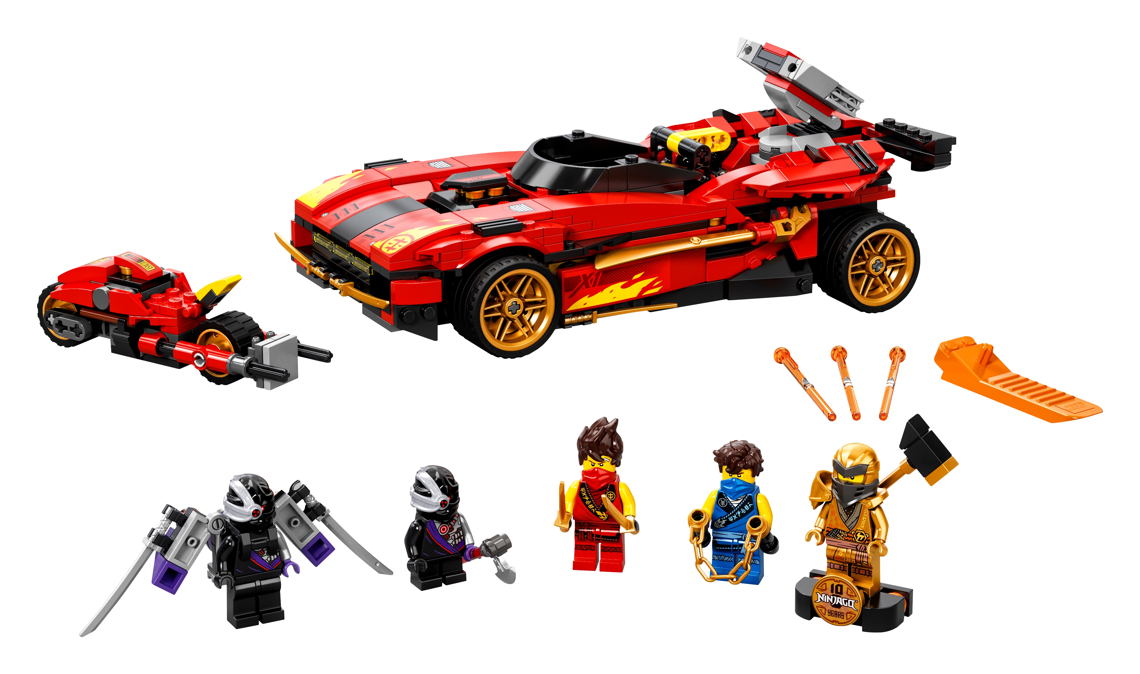 LEGO set 71737-1 X-1 Ninja Charger - Image 1