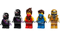 LEGO set 71737-1 X-1 Ninja Charger - Image 5