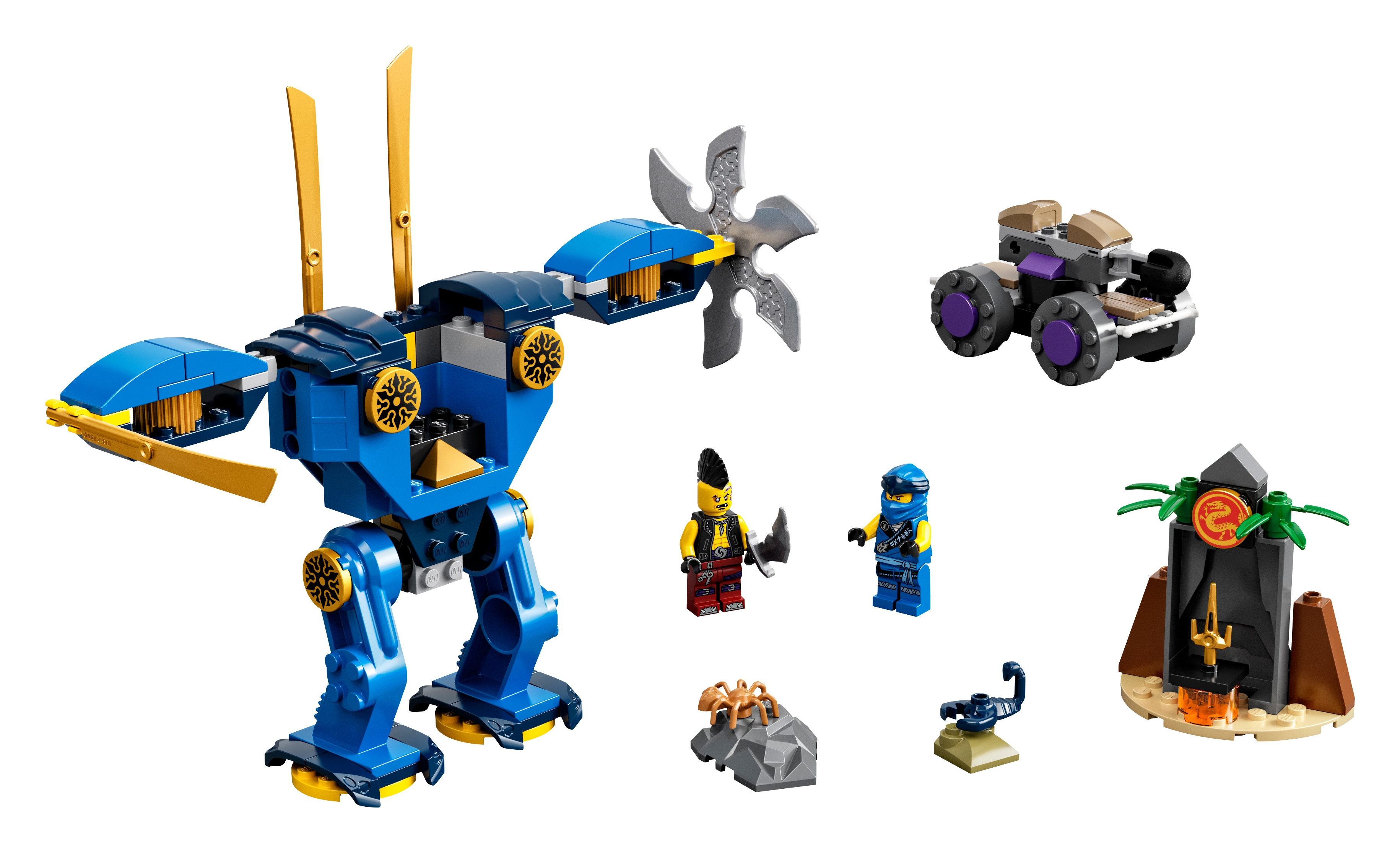 LEGO set 71740-1 Jay's Electro Mech - Image 1