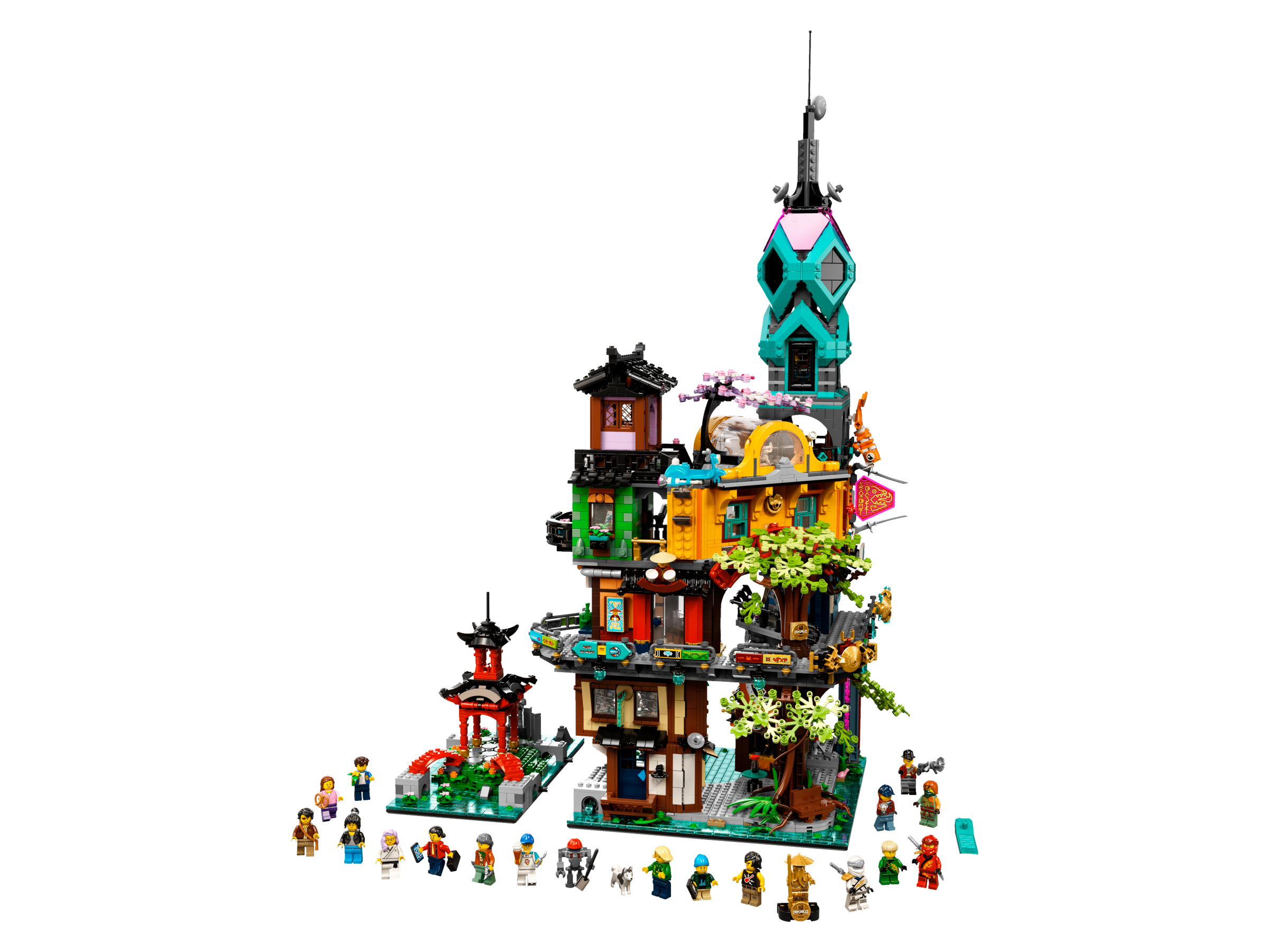 LEGO set 71741-1 NINJAGO City Gardens - Image 1