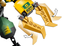 LEGO set 71750-1 Lloyd's Hydro Mech - Image 8
